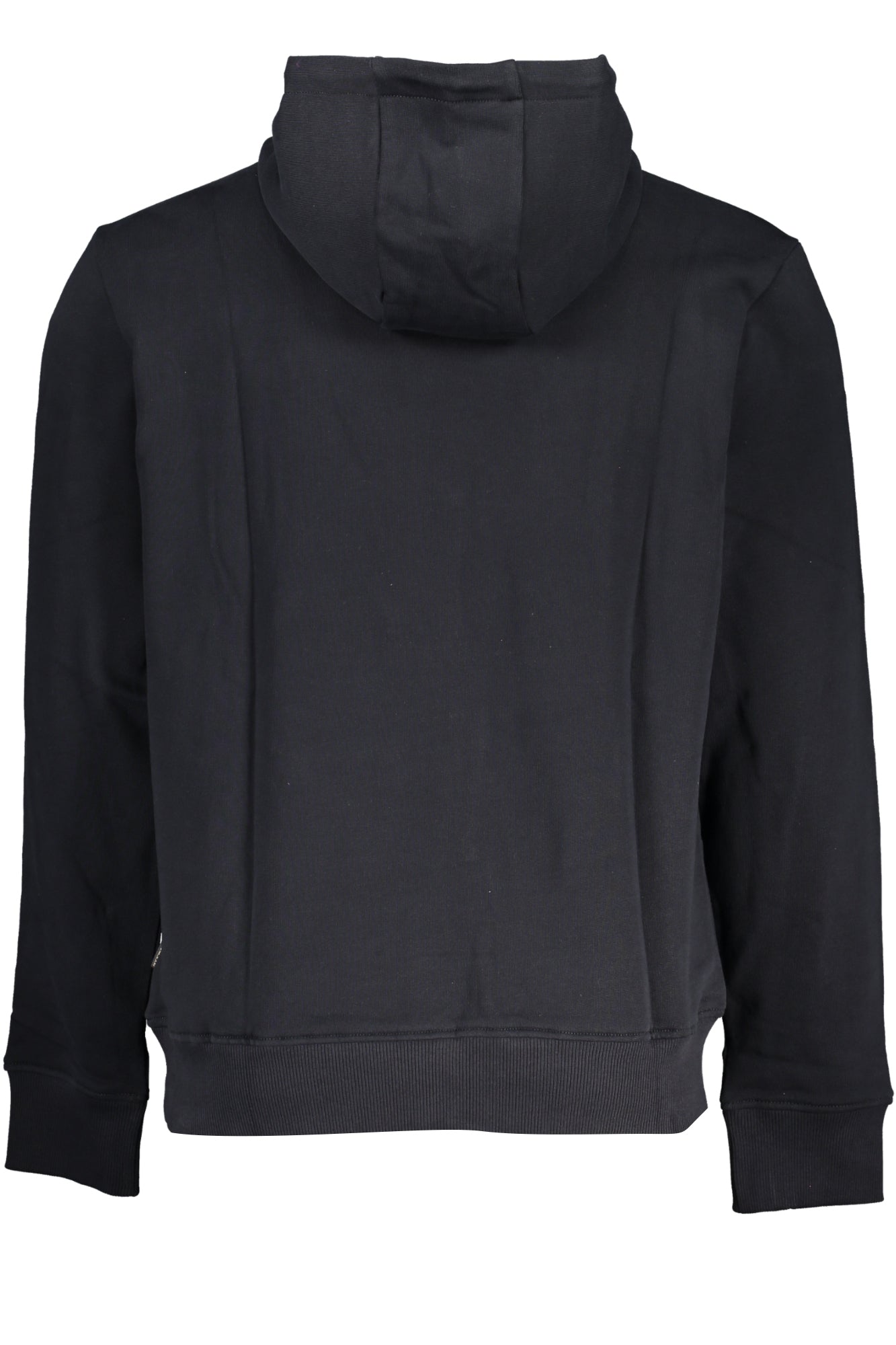 NP0A4H8ABALISHSUM_NE041 – Herren Sweatshirt mit Reißverschluss - Schwarz, Kapuze & Stickerei – Größe: S, M, L, XL – Farbe: Nero