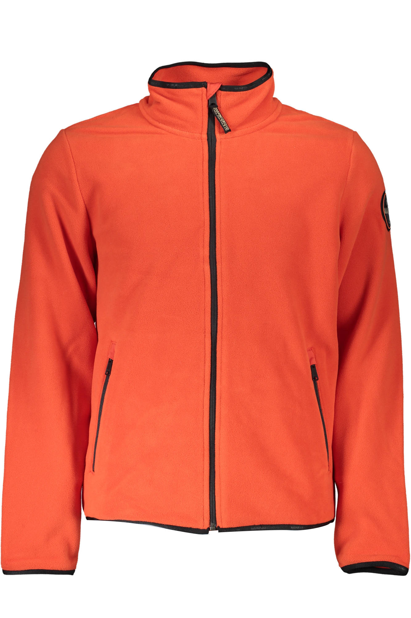 NP0A4GNP-T-VULKAN-FZ_ROSSO_RR9 – Herren-Sweatshirt Rot: Stilvoll & Nachhaltig aus 70% Recycelt – Größe: M, L, XL – Farbe: Rosso