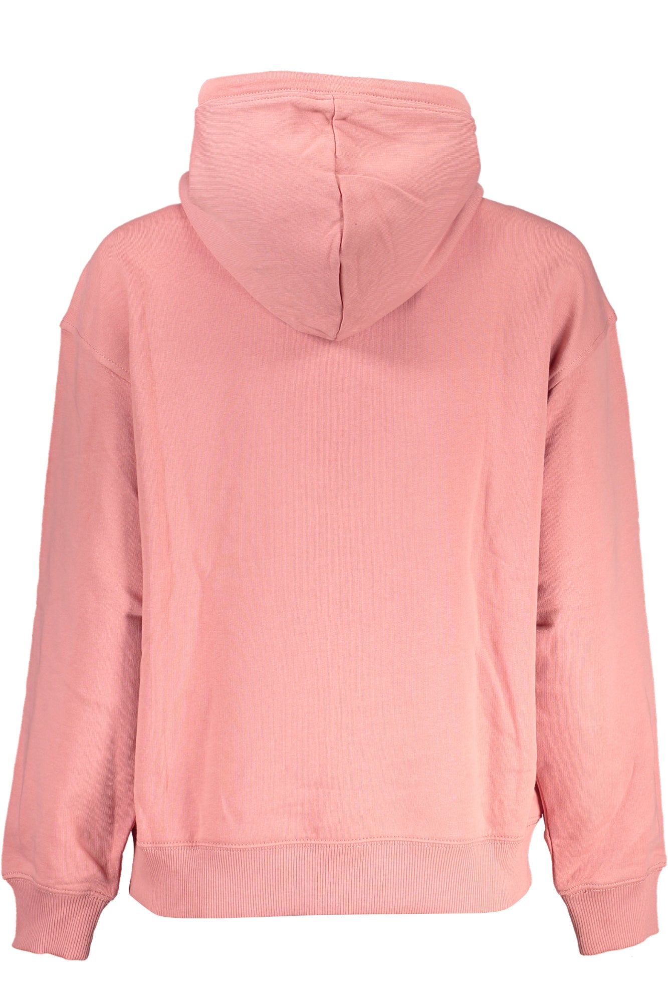 NP0A4GXQBORELLANAHW_RSPB1 – Rosa Damen Sweatshirt ohne Reißverschluss - Langer Hoodie mit Print – Größe: XS – Farbe: Rosa