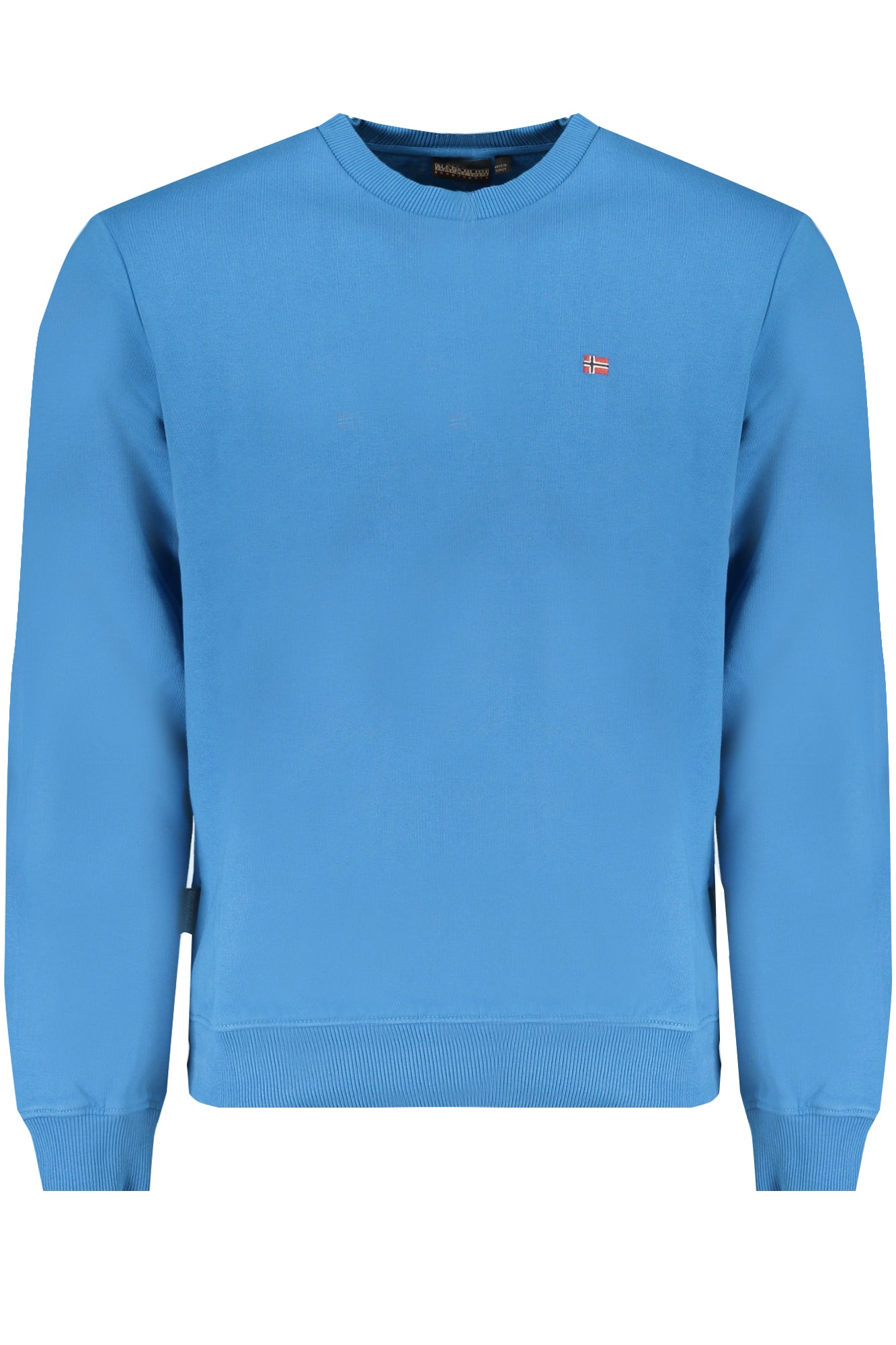 NP0A4FQWBALISCREW_BLB2P – Herren-Sweatshirt Blau: Bio-Baumwolle, Regular Fit, Stickerei – Größe: S, M, L, XL, 2XL, 3XL – Farbe: Blu