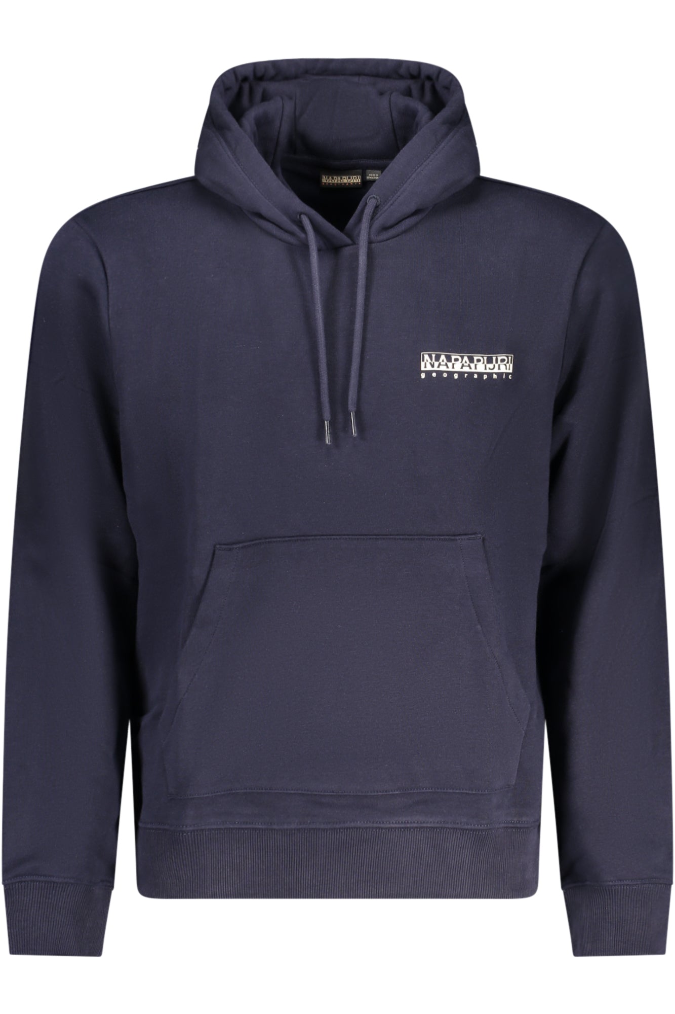 NP0A4HZTBFORNETH_BL176 – Herren Kapuzen-Sweatshirt Blau: Regular Fit, Kängurutasche, Gefüttert – Größe: S, M, L, 2XL, XL, 3XL – Farbe: Blu