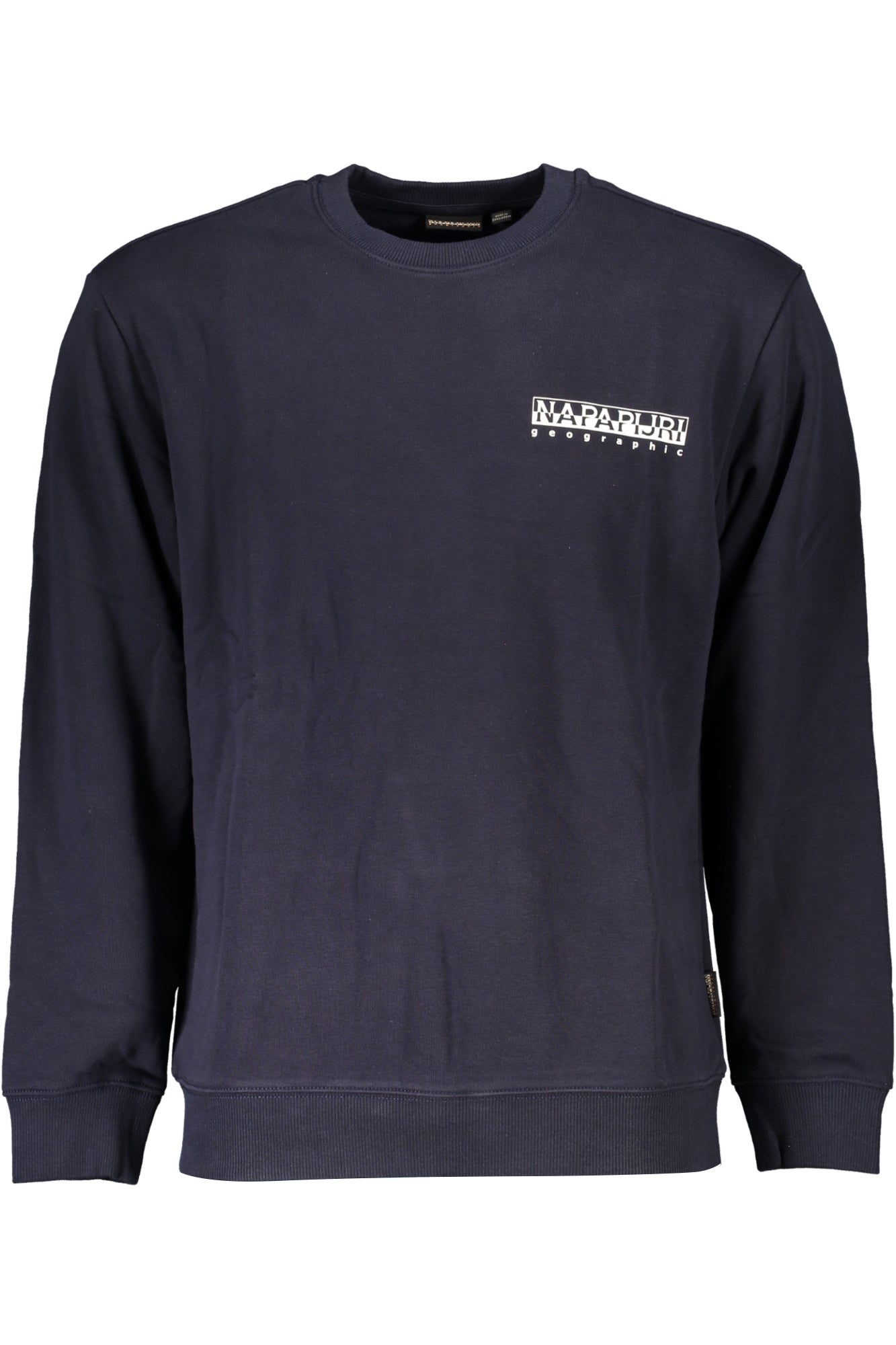 NP0A4HN1BTELEMARKC_BL176 – Blaues Herren Sweatshirt ohne Reißverschluss – Lässiger Komfort – Größe: S, M, L, XL, 2XL – Farbe: Blu