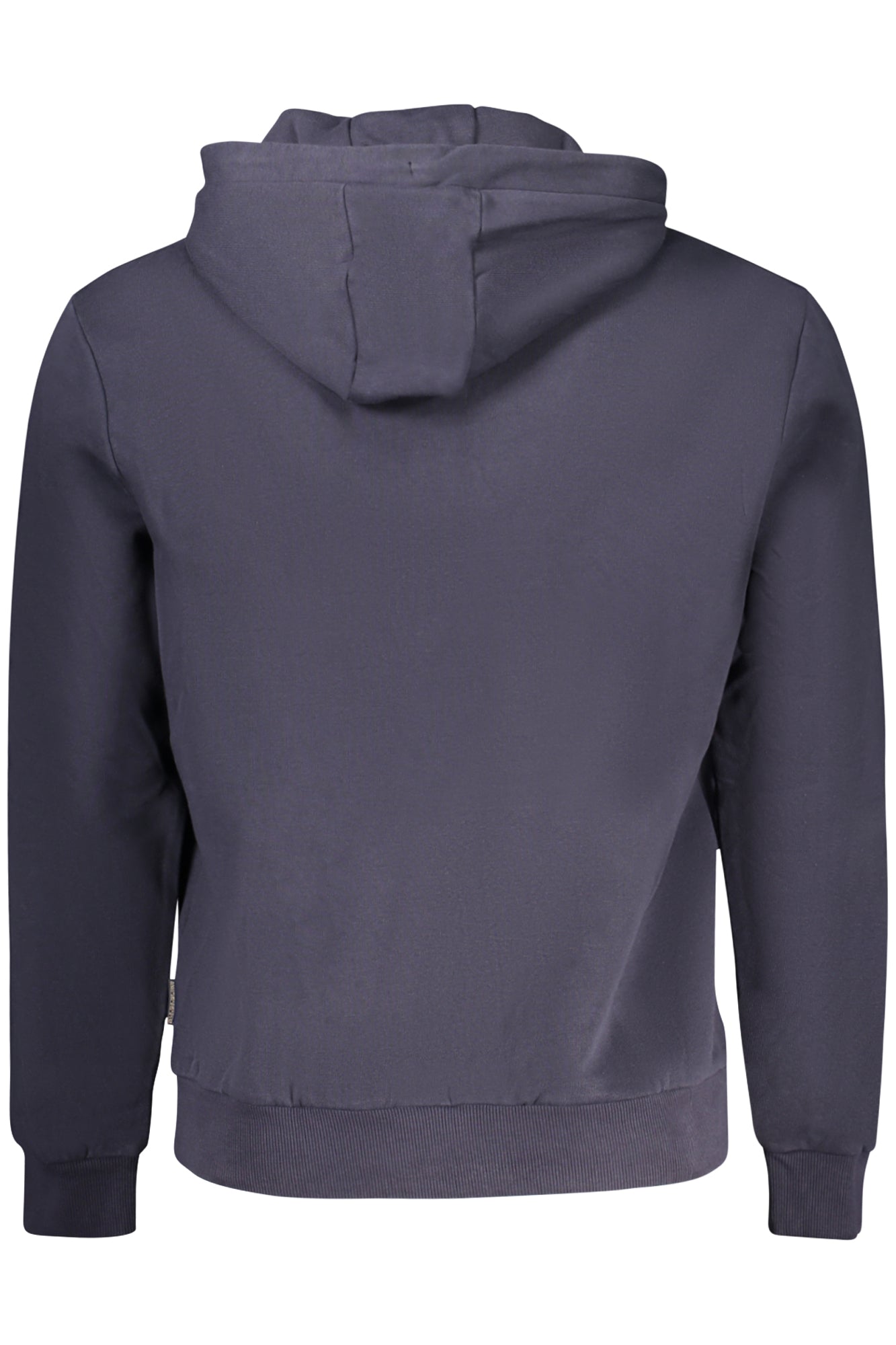 NP0A4I5EBURGEEHZH2_BL176 – Entspannter blauer Herren-Kapuzenpullover aus Bio-Baumwolle – Größe: S, M, L, 2XL – Farbe: Blu