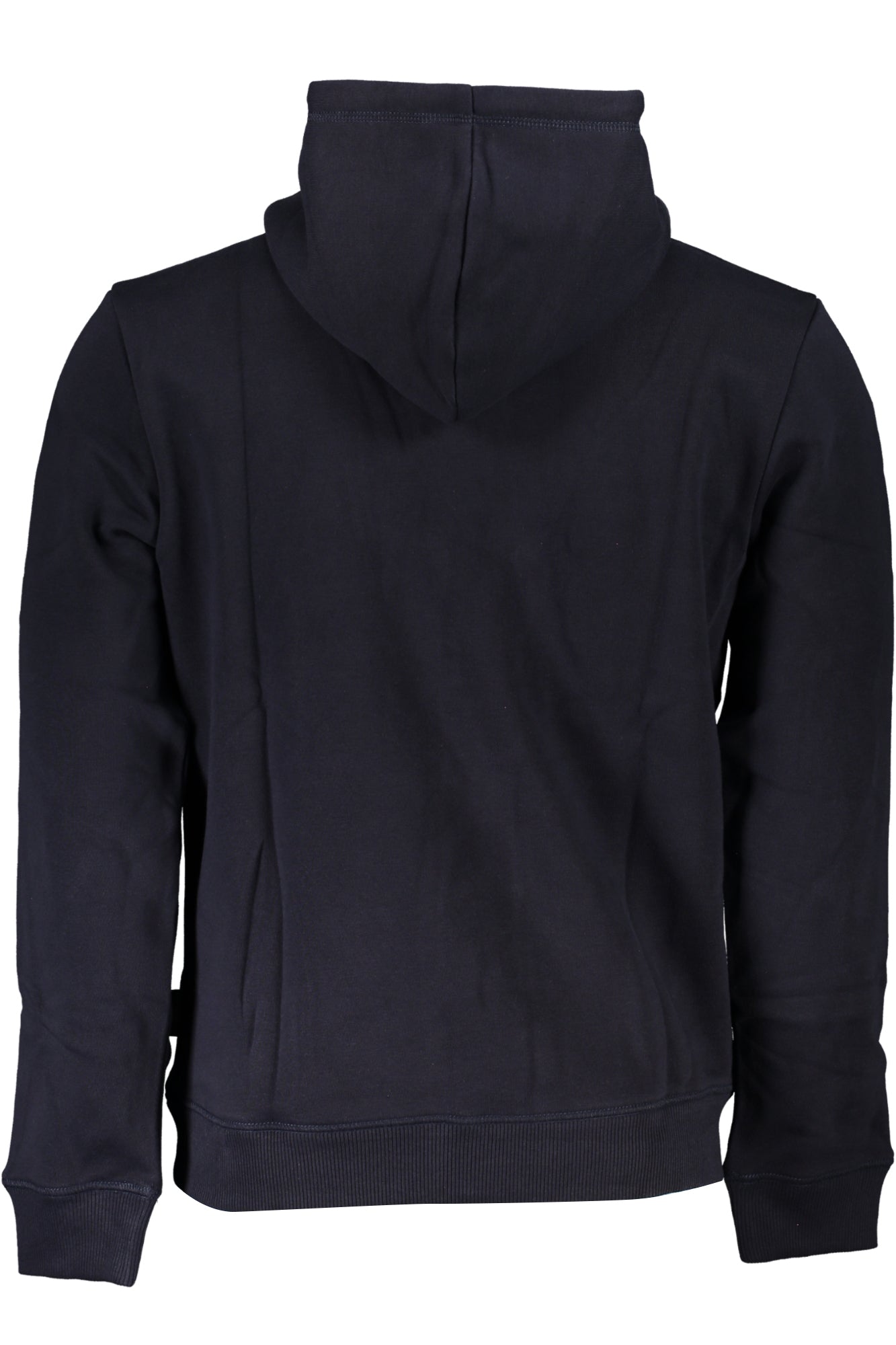 NP0A4HE9BGUIROH1_BL176 – Herren Sweatshirt Blau: Langarm-Hoodie mit Kängurutasche – Größe: XS, S, M, L, XL, 2XL, 3XL – Farbe: Blu