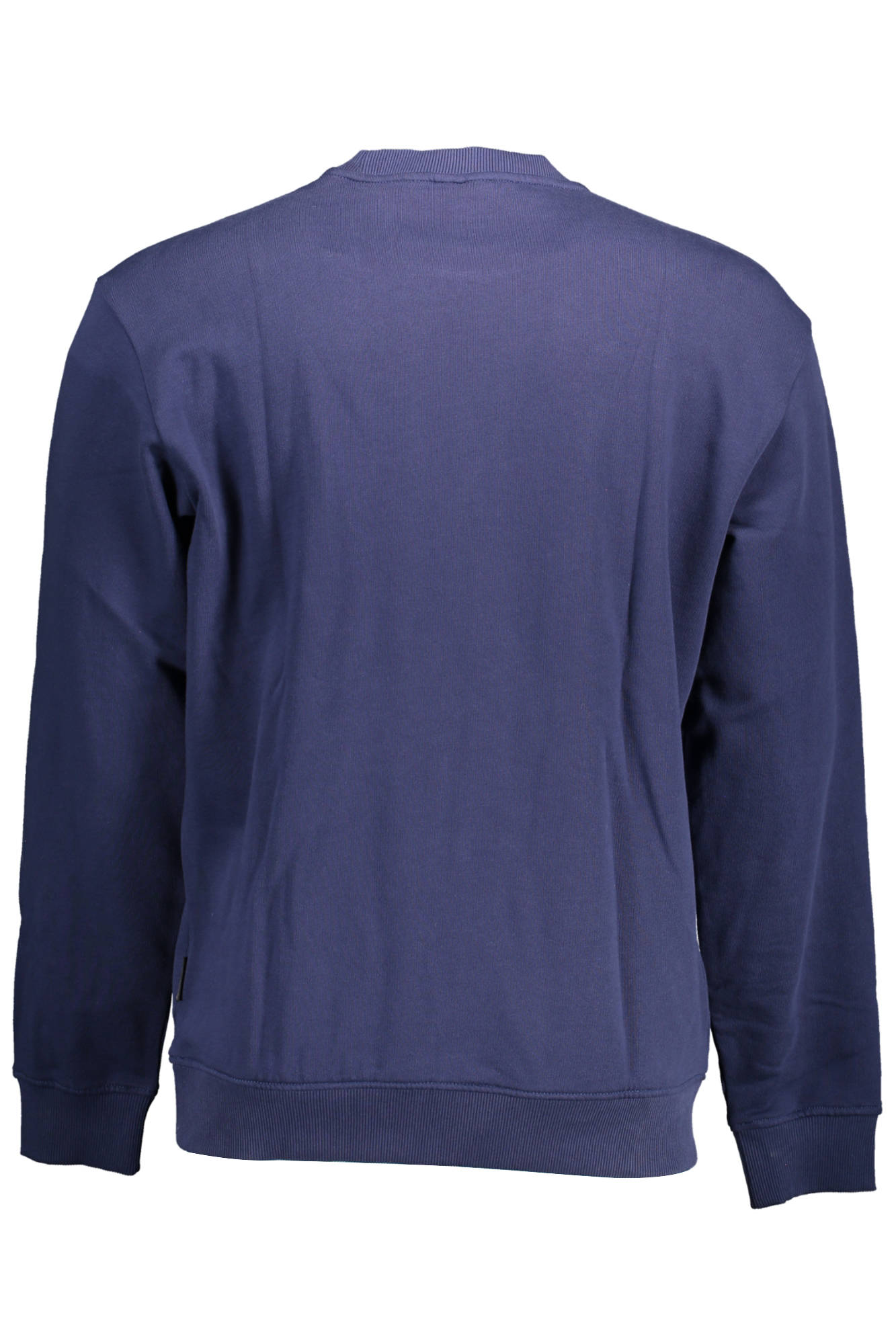 NP0A4G6S-B-SELLA-C_BLU_BB6 – Blaues Herren-Sweatshirt ohne Reißverschluss mit Kängurutasche – Größe: S, M, L, XL, 2XL – Farbe: Blu