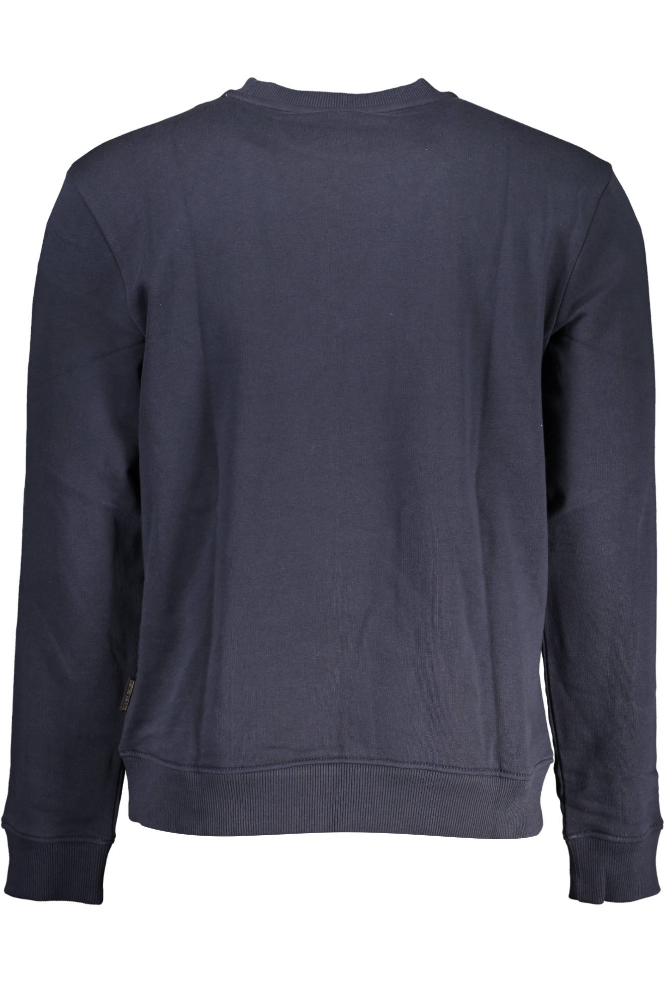 NP0A4H89-BALIS-CREW-SUM-2_BLU_176 – Herren-Sweatshirt Blau: Langarm, Rundhalsausschnitt, Stickerei – Größe: S, M, L, XL, 2XL, 3XL – Farbe: Blu