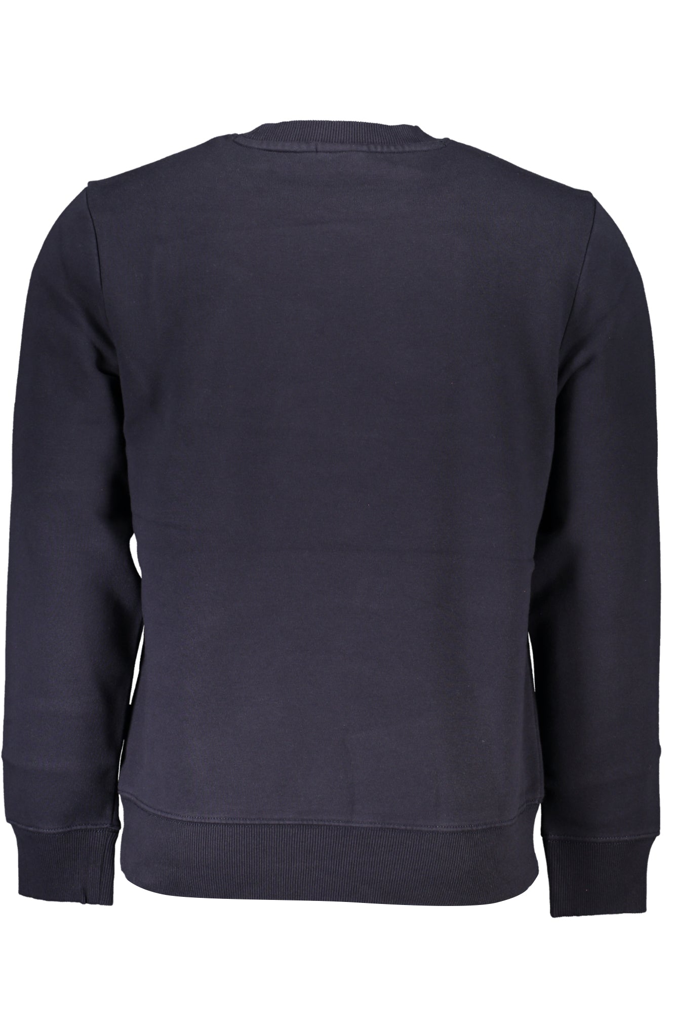 NP0A4GJ9BAYASC1_BL176 – Blaues Herren-Sweatshirt, Regular Fit, Rundhalsausschnitt, gefüttert – Größe: XS, S – Farbe: Blu