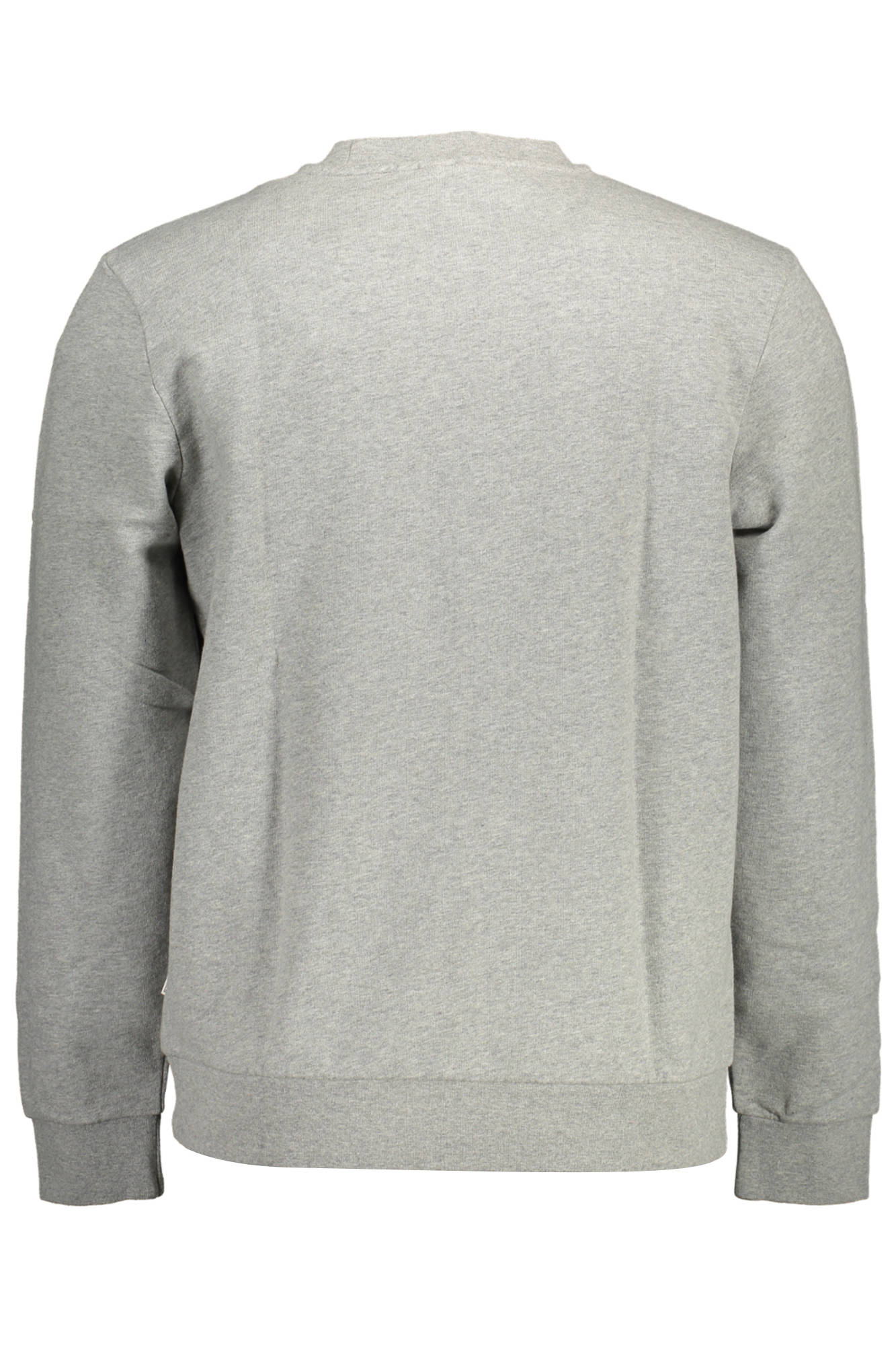 NP0A4EZC-BILO-C_GRIGIO_160 – Graues Herren-Sweatshirt mit Druck und Rundhalsausschnitt – Langarm – Größe: L, XL, 2XL, 3XL – Farbe: Grigio