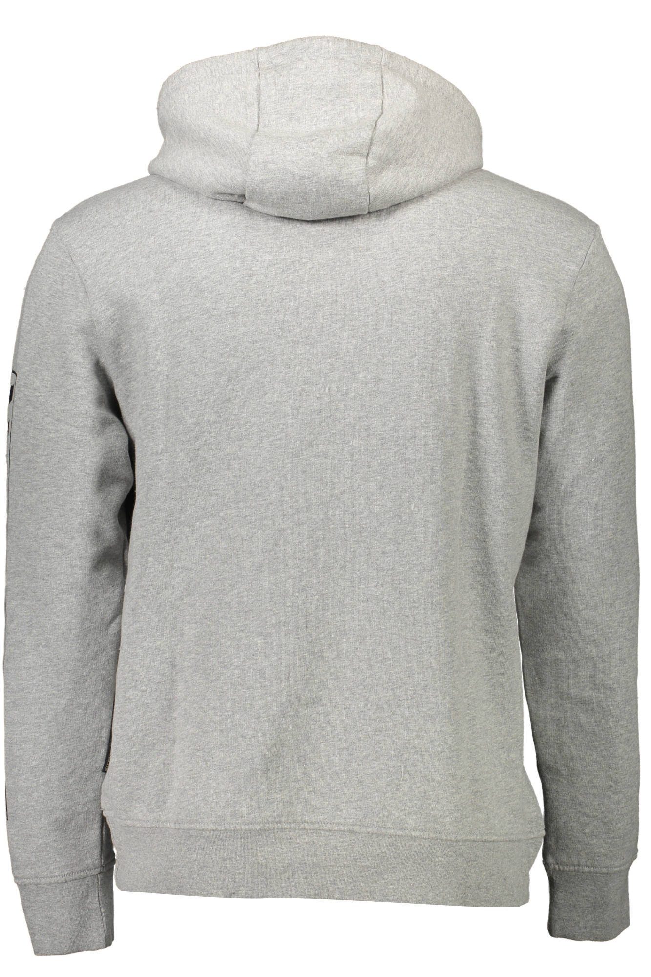 NP0A4FQM-BADAS-H_GRIGIO_160-MED-GREY-MELANGE – Herren Kapuzen-Sweatshirt in Grau aus Bio-Baumwolle – Stylisch & Bequem – Größe: 2XL – Farbe: Grigio