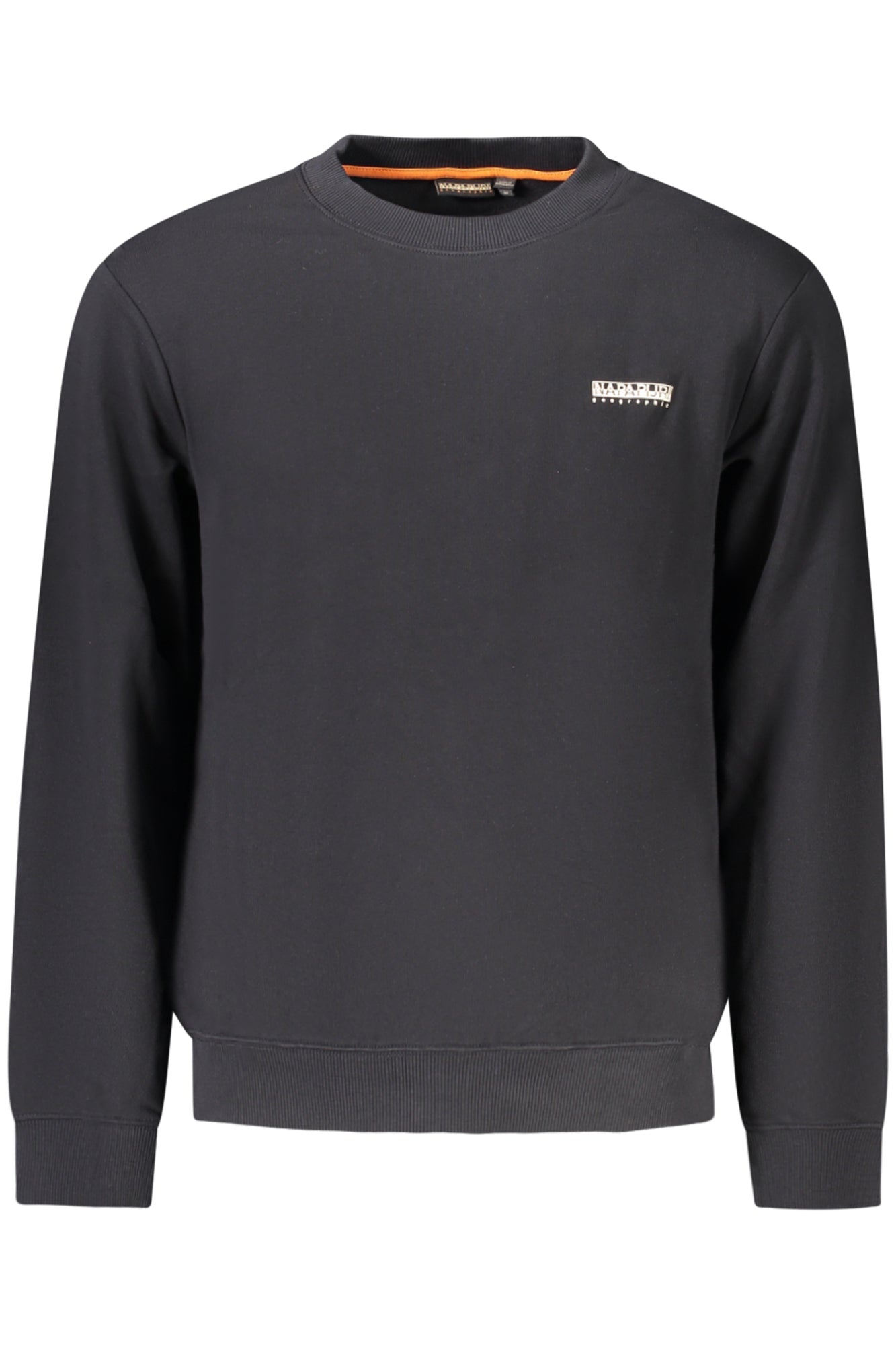 NP0A88TPBSMALLBOXC_NE941 – Schwarzes Herren-Sweatshirt, entspannter Schnitt, ohne Reißverschluss – Größe: S, M, L, XL, 2XL, 3XL – Farbe: Nero