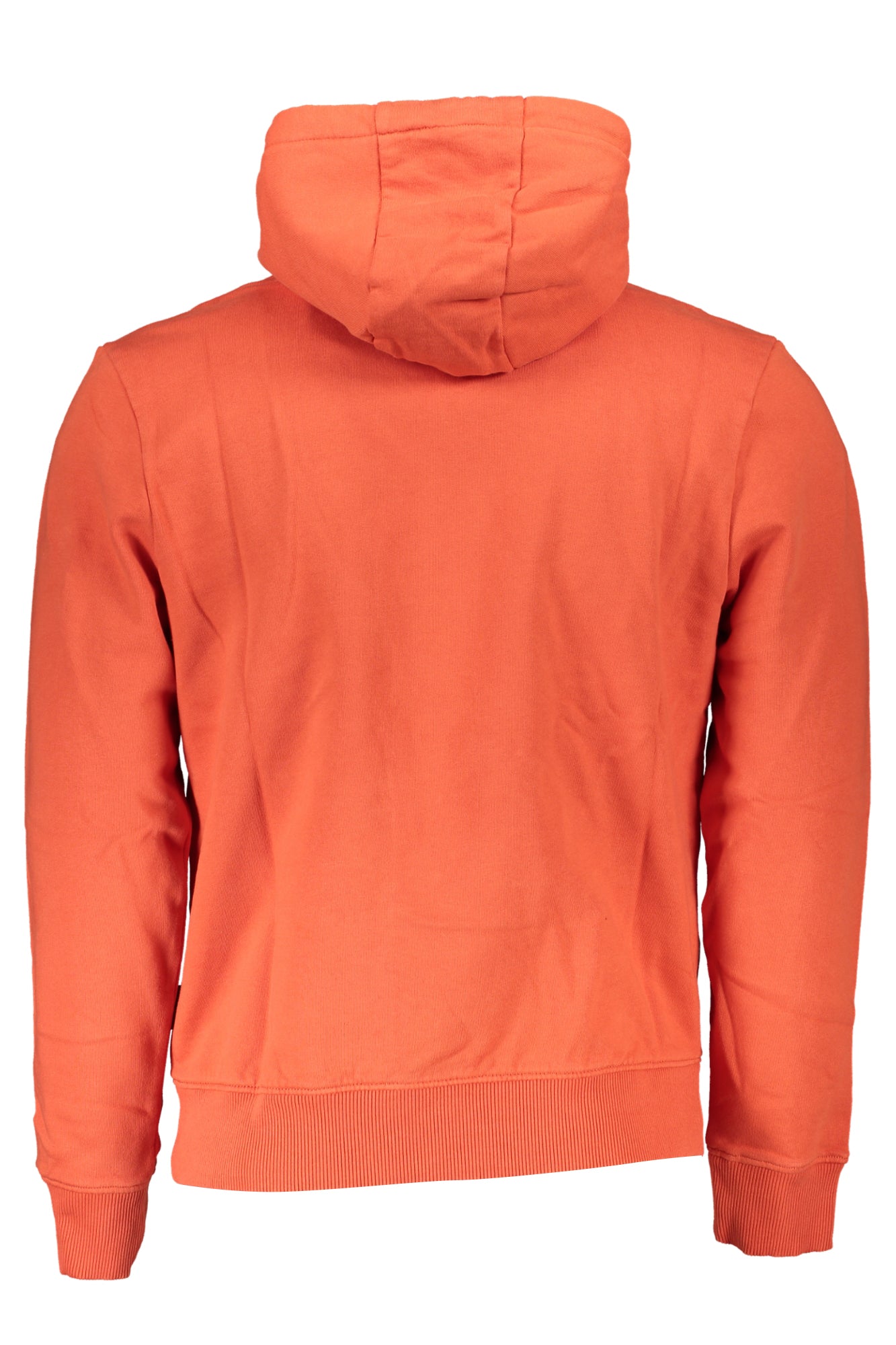 NP0A4FQVBALISHOOD_ROR14 – Herren-Sweatshirt Rot mit Kapuze & Stickerei - Regular Fit, Gefüttert – Größe: S, L, XL, 2XL, 3XL – Farbe: Rosso