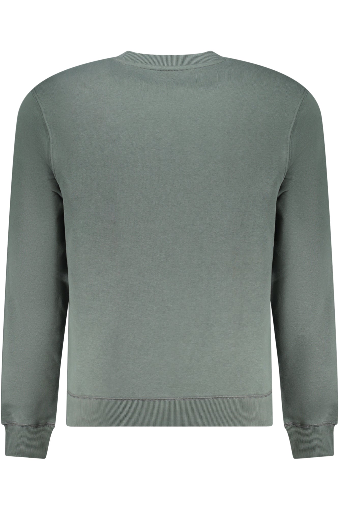 NP0A4IABBKASBACWINT_VEG1S – Grünes Herren-Sweatshirt: Regular Fit, Gefüttert, Rundhalsausschnitt – Größe: S, M, L, XL, 2XL, 3XL – Farbe: Verde