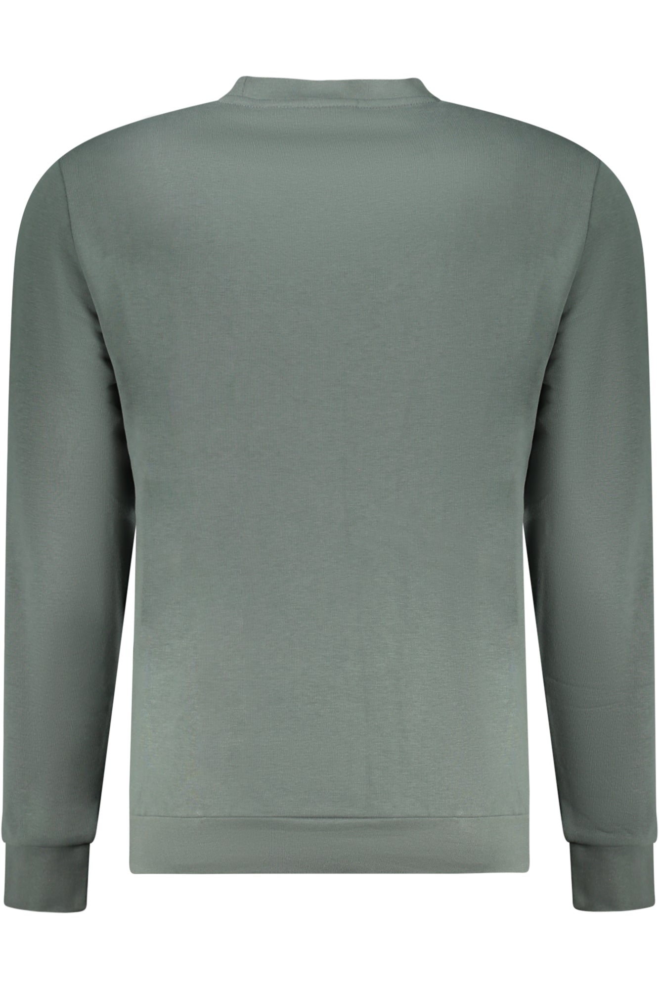 NP0A4I1FBAYLMERCWINT_VEG1S – Grünes Herren-Sweatshirt, Langarm, komfortabel, Rundhals, mit Druck. – Größe: S, M, XL, 2XL, L – Farbe: Verde