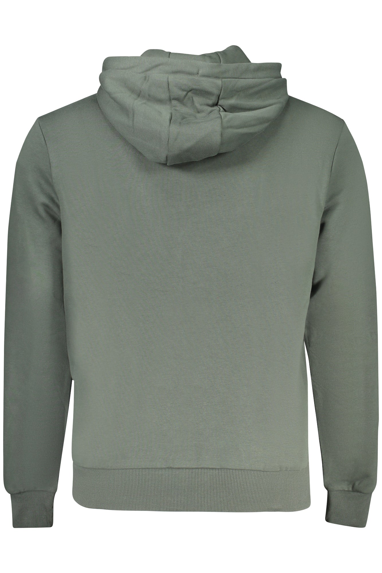 NP0A4I5EBURGEEHZH2_VEG1S – Grünes Herren Sweatshirt: Langarm-Hoodie aus Bio-Baumwolle, Relaxed Fit – Größe: S, M, L, XL, 2XL – Farbe: Verde
