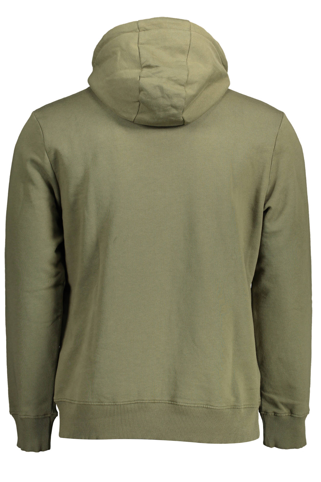 NP0A4FQV-BALIS-HOOD_VERDE_GAE – Stylisches Herren-Sweatshirt in Grün aus Bio-Baumwolle mit Kapuze – Größe: XS – Farbe: Verde