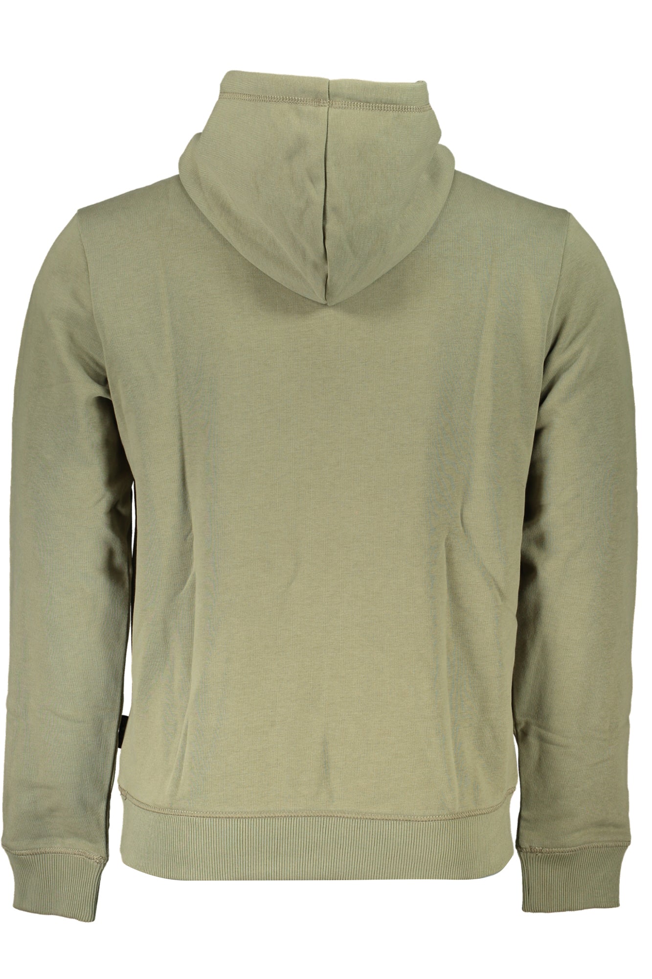 NP0A4HE9BGUIROH1_VEGAE – Herren-Sweatshirt Grün: Langarm-Hoodie mit Kängurutasche – Größe: XS, S, M, L, XL, 2XL, 3XL – Farbe: Verde