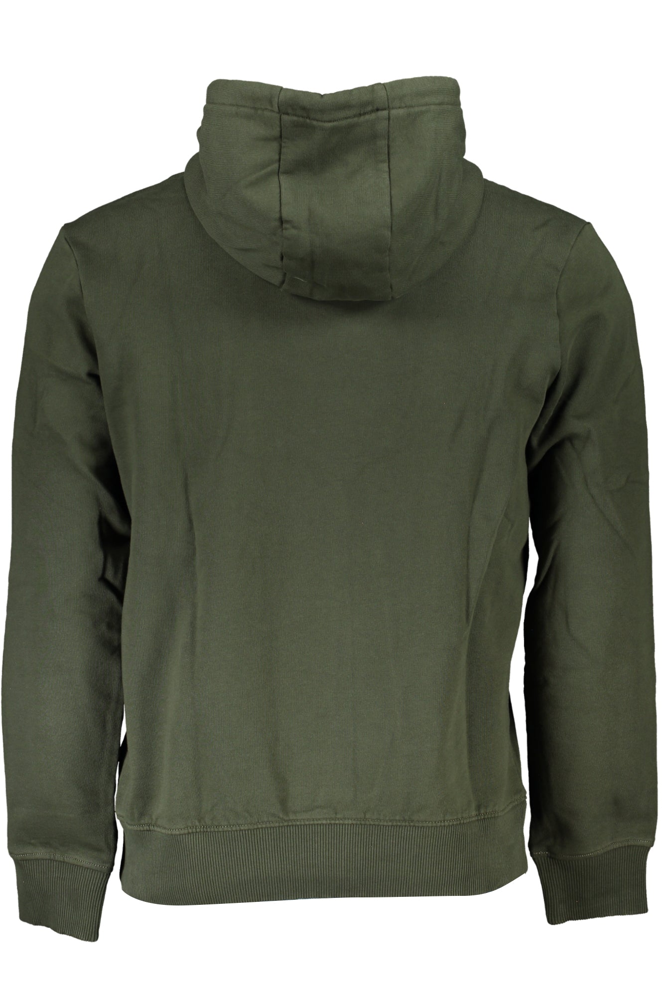 NP0A4FQVBALISHOOD_VEGE4 – Herren Langarm-Kapuzenpullover in Grün – Regular Fit, mit Stickerei – Größe: S, L, XL, 2XL, 3XL – Farbe: Verde