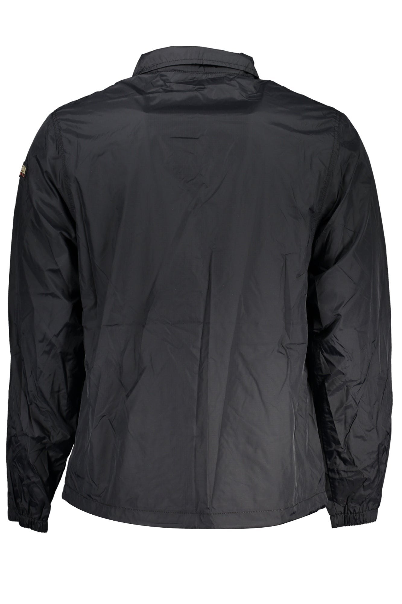 NP0A4H9OACANAR_NE041 – Wasserdichte Herren Sportjacke Schwarz mit Kontrastdetails und Logo – Größe: XS, S, M – Farbe: Nero