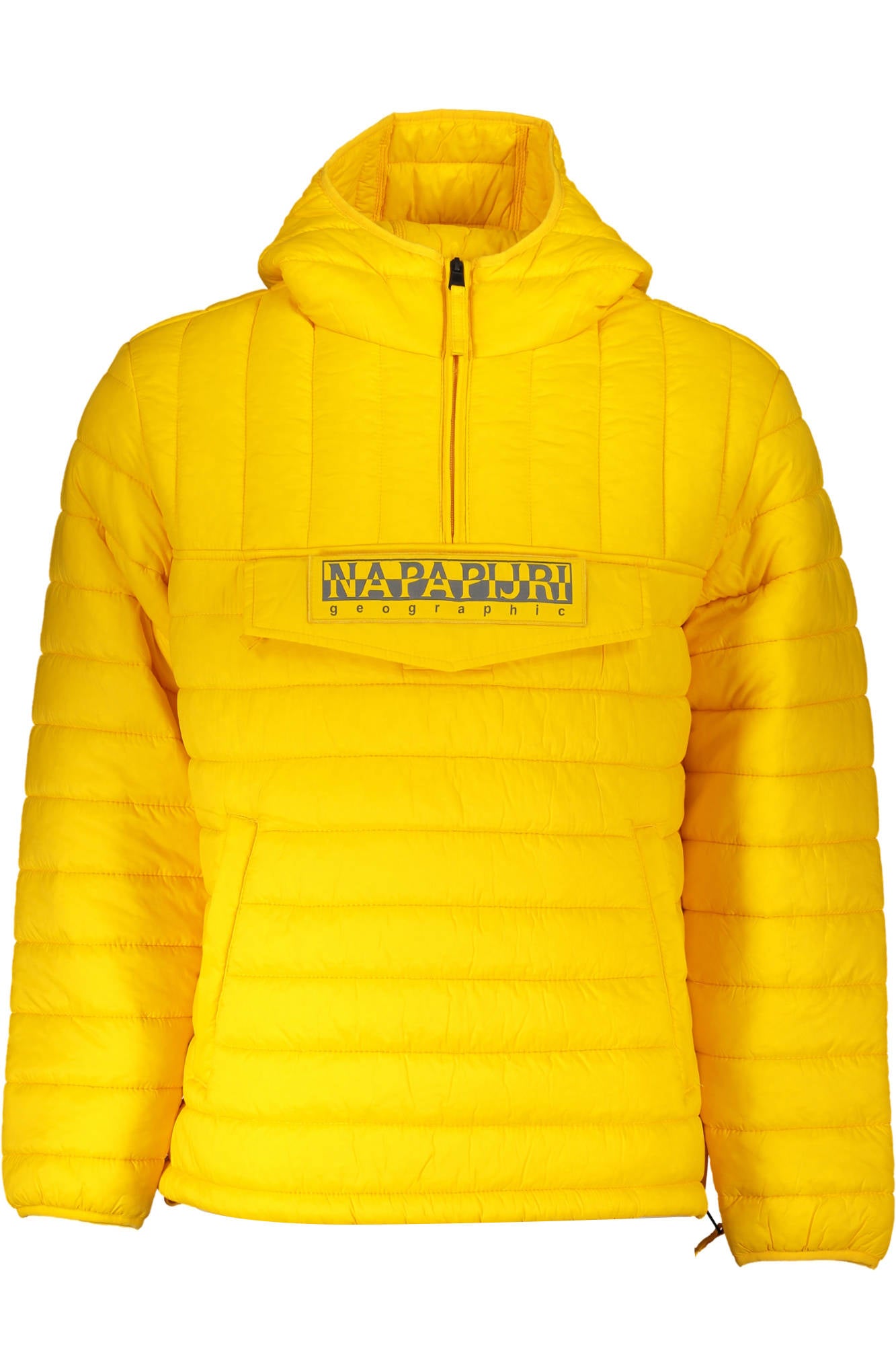 NP0A4GJJ-A-MORGEX-HZH_GIALLO_YE1 – Herrenjacke Gelb: Wetterfeste Kapuzenjacke aus recyceltem Material – Größe: XS, S, M, L, XL – Farbe: Giallo