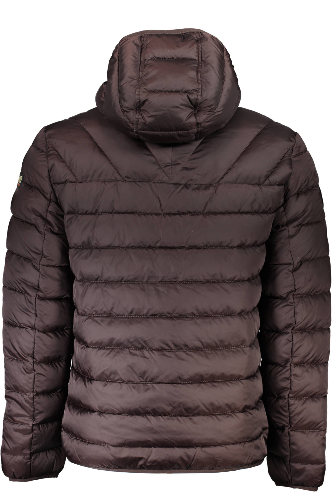 NP0A4GJO-AERONS-H-3_MARRONE_WA9 – Braune Herrenjacke mit Kapuze - Funktional & Stilvoll für jedes Wetter – Größe: XS, S, M – Farbe: Marrone