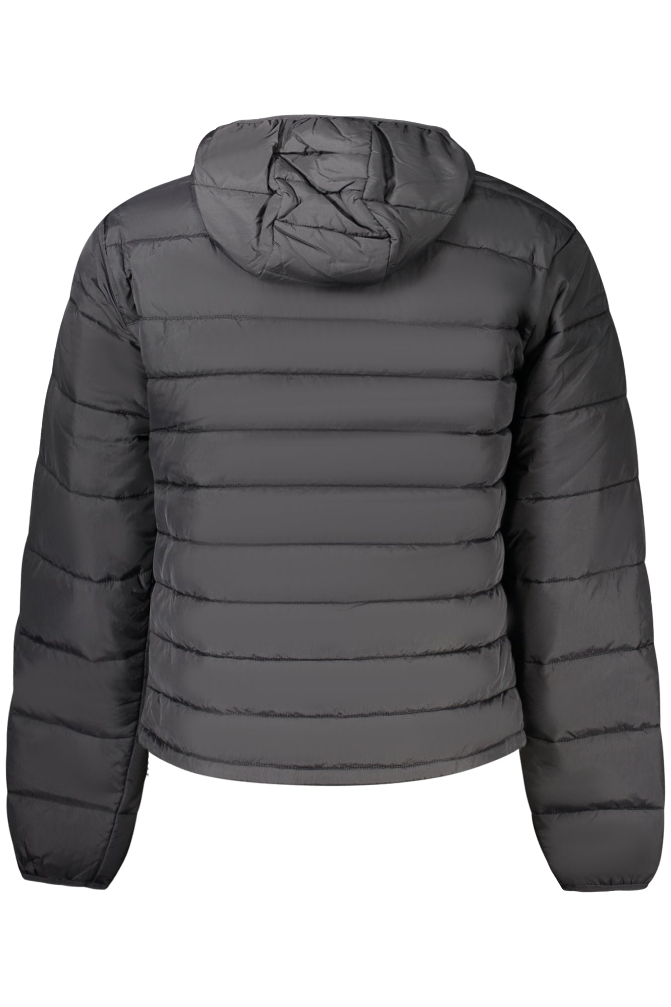 NP0A88U3AGESARH_NE941 – Herrenjacke Regular Fit mit Kapuze, schwarz, aus recyceltem Material – Größe: S, M, L, XL – Farbe: Nero