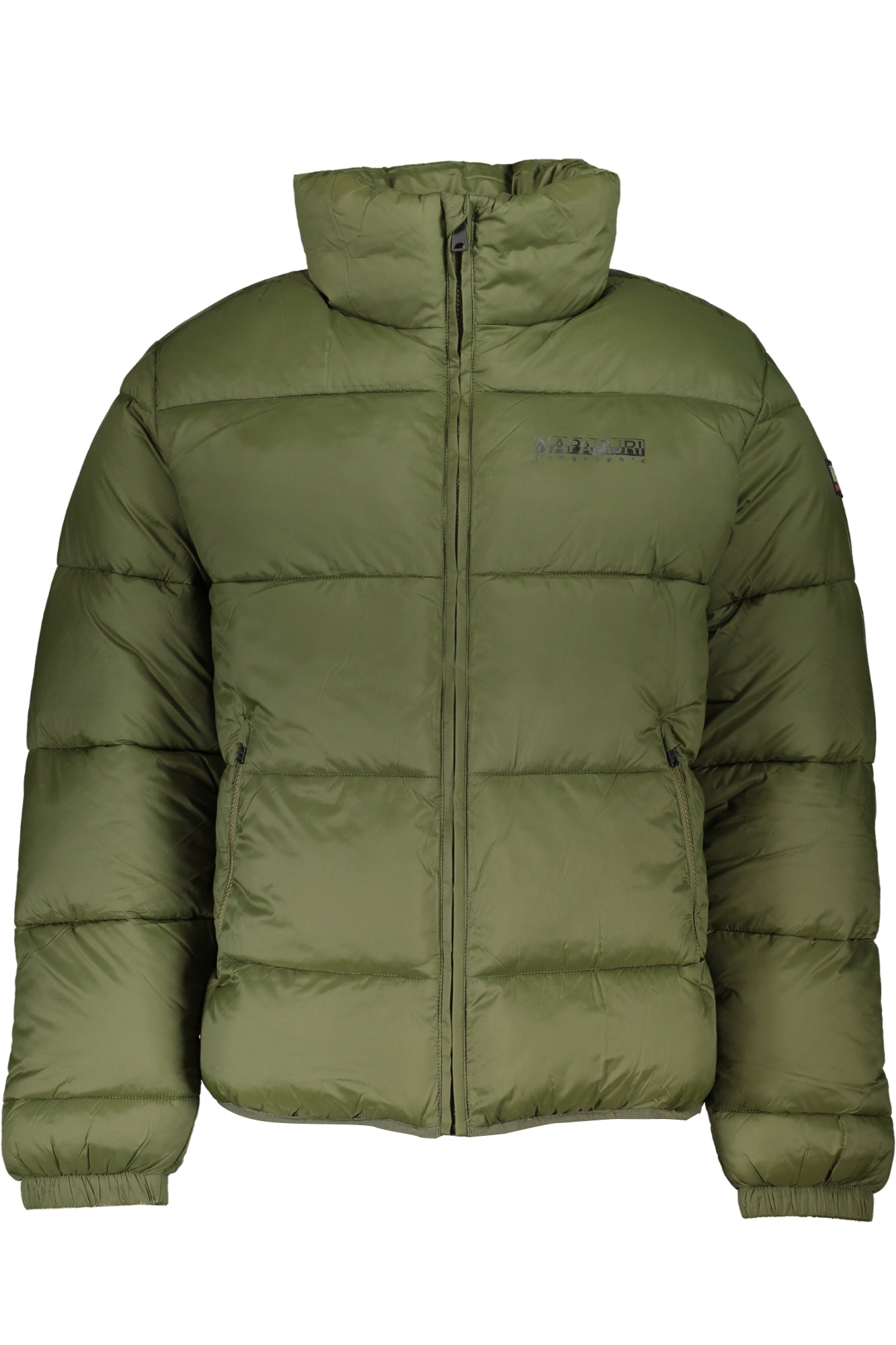 NNP0A4GJFA-SUOMI3_VEGE4 – Grüne Herrenjacke: Regular Fit, umweltfreundlich & funktional – Größe: S, M, L, XL, 2XL, 3XL – Farbe: Verde
