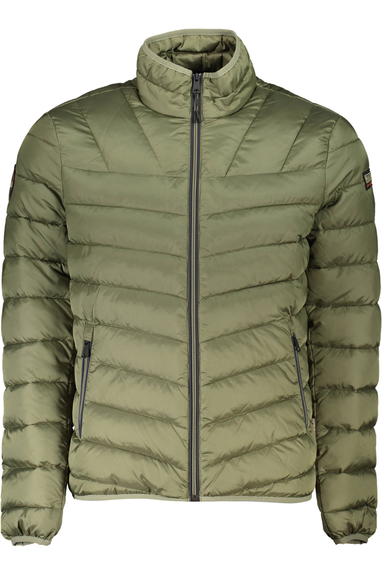 NP0A4GJN-AERONS-S-3_VERDE_GAE – Grüne Herrenjacke mit Logo und vielen Taschen für optimalen Komfort – Größe: S, M – Farbe: Verde