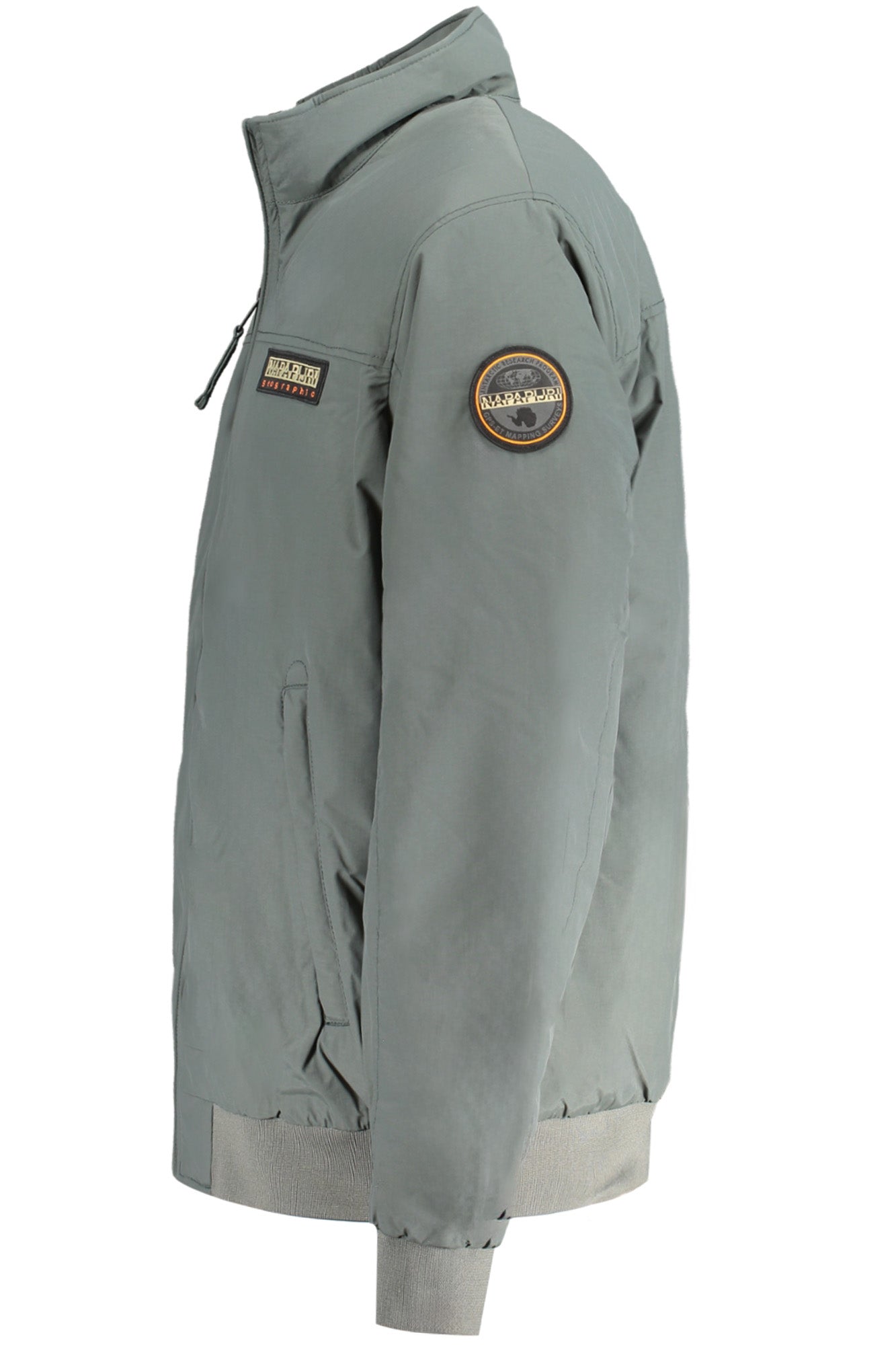 NP0A4HEVASAILOR_VEG1S – Grüne Herrenjacke mit Reißverschluss - Nachhaltig und funktional – Größe: S, M, L, XL, 2XL – Farbe: Verde