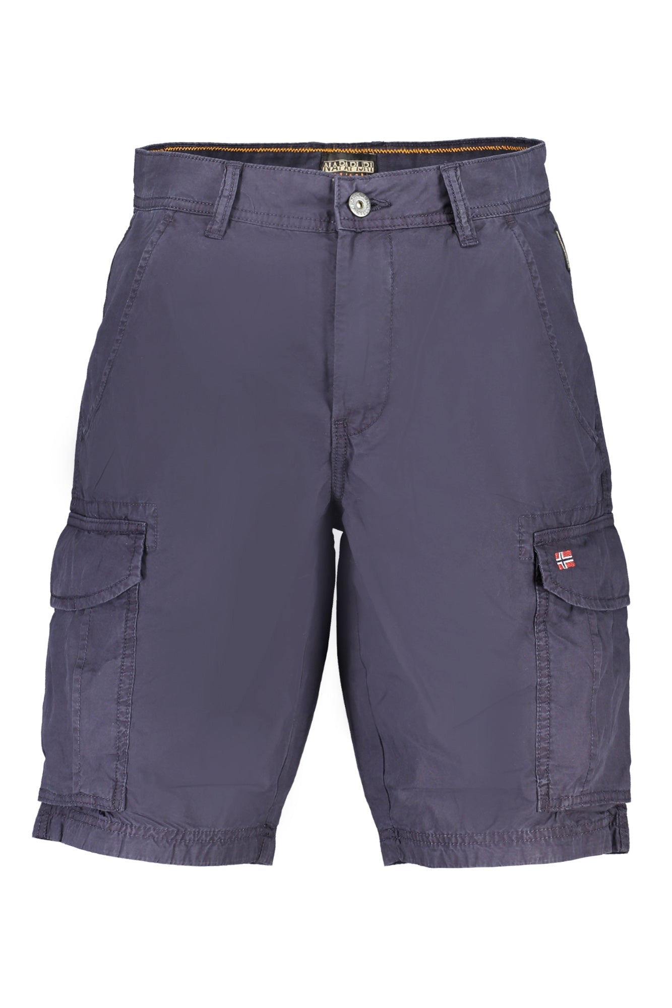 NP0A4HOQNOTO2_BL176 – Herren Bermuda-Shorts aus Baumwolle, Blau, mit 4 Taschen – Größe: 31, 36, 30, 32, 33, 34 – Farbe: Blu