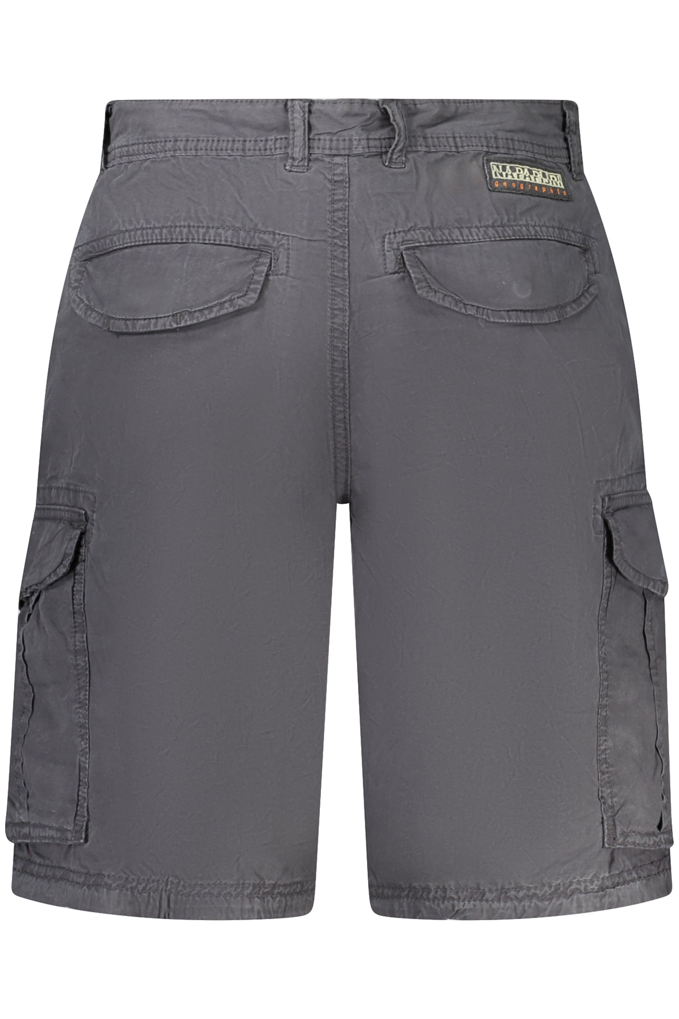 NP0A4H0QNOTO20_NE041 – Herren Bermuda-Shorts Schwarz mit Stickerei und 6 Taschen – Größe: 30, 31, 32, 33, 34, 36, 38, 40 – Farbe: Nero
