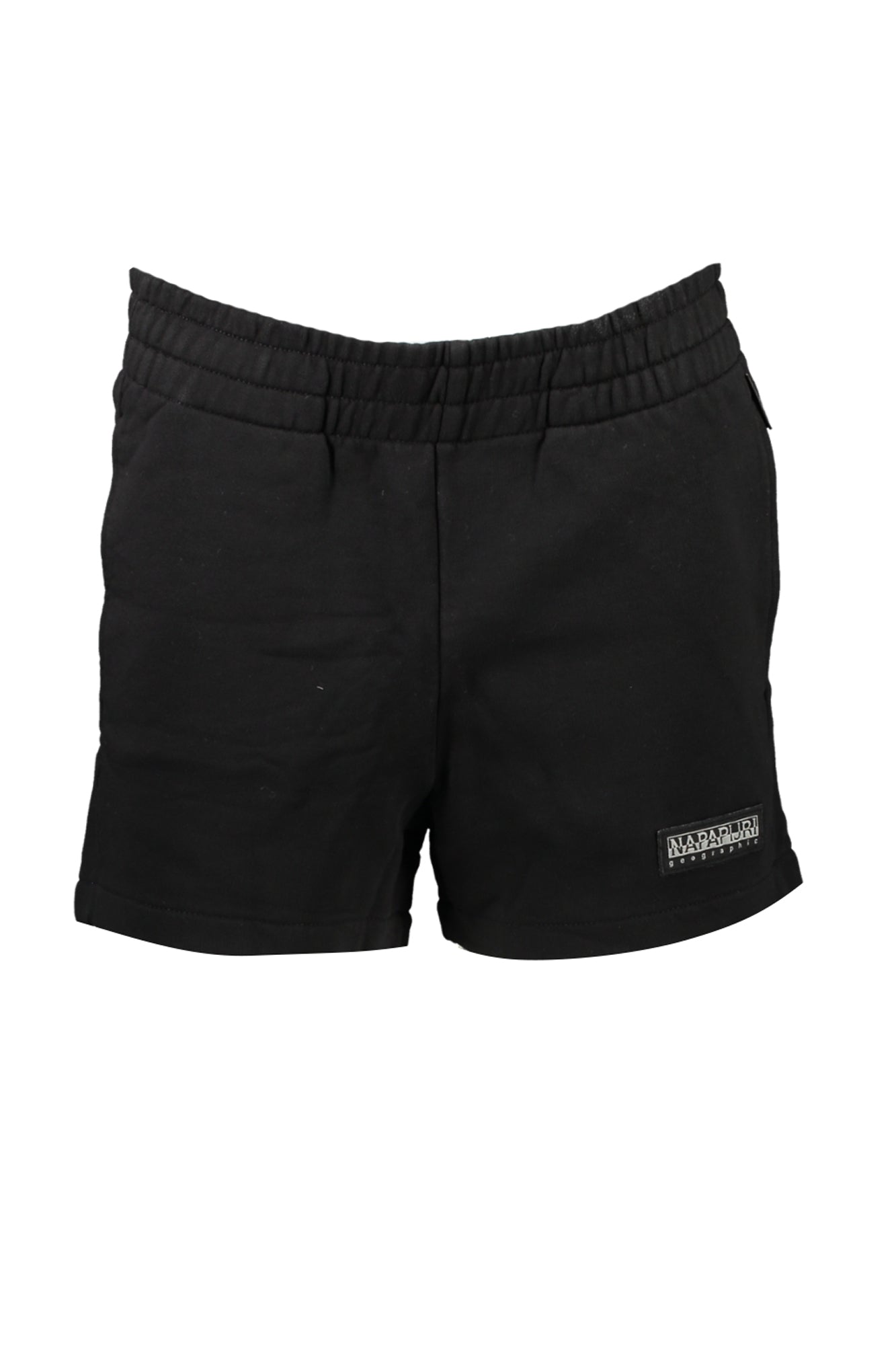 NP0A4GXINMORGEXW1_NE041 – Damen Shorts Schwarz – Kurze Hose mit Gummizug & Taschen – Größe: XS – Farbe: Nero