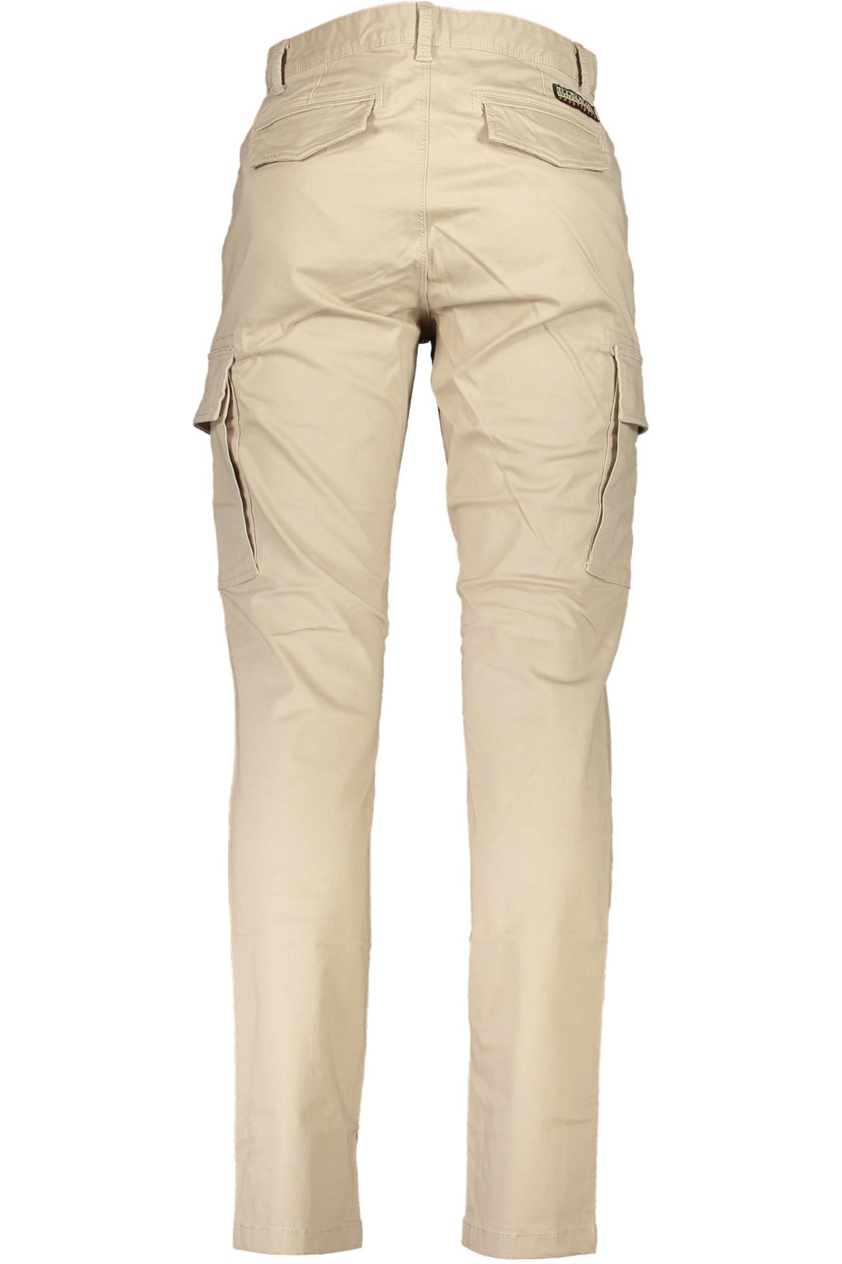 NP0A4GK3-MOTO-WINT-3_BEIGE_NBI – Beige Herrenhose mit 4 Taschen und Reißverschluss – Stilvolle Eleganz – Größe: 29, 30, 31, 34 – Farbe: Beige