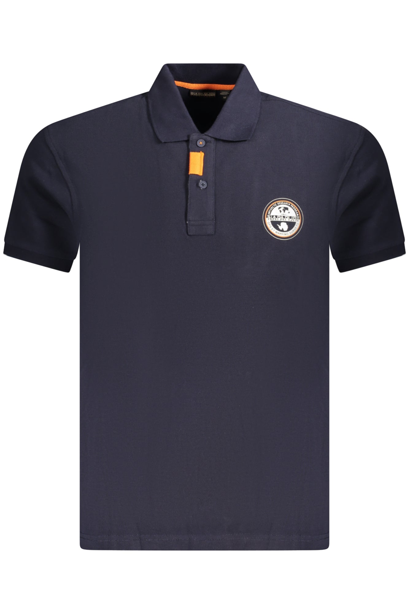 NP0A4ID3ECLANISSS_BL176 – Herren Kurzarm-Poloshirt Blau - Entspannter Schnitt mit Details – Größe: S, M, L, XL, 2XL – Farbe: Blu