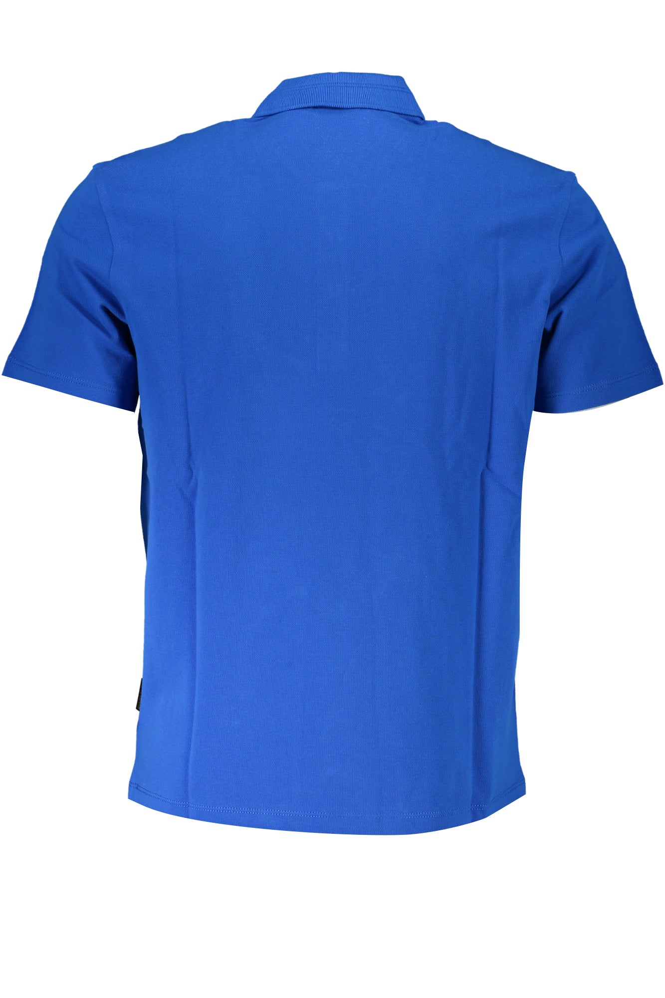 NP0A4H8BEALISSSSUM_BLB2L – Klassisches Herren Kurzarm-Polo in Blau mit Stickerei und Regular Fit – Größe: S, M, L, XL, 2XL – Farbe: Blu
