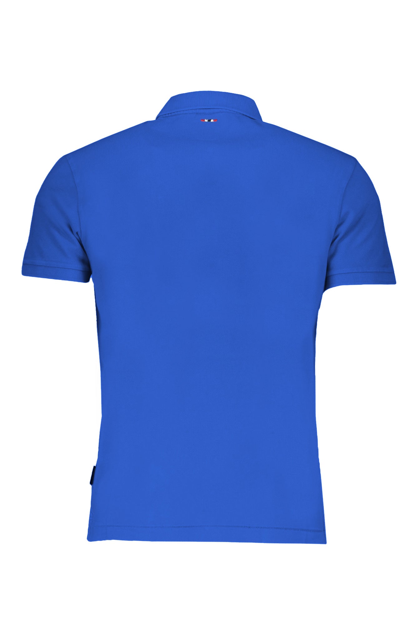 NP0A4GDLELBASSS4_BLB2L – Herren Kurzarm-Poloshirt Blau - Regular Fit mit Druck & Stickerei – Größe: S, M, L, XL, 2XL – Farbe: Blu