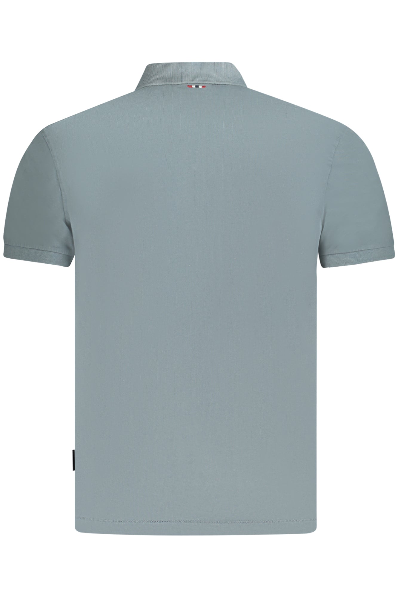 NP0A4GB4ELBASJERSEY_GRG1Y – Herren Kurzarm-Poloshirt Grau mit Druck & Stickerei - Reguläre Passform – Größe: S, M, L, XL, 2XL, 3XL – Farbe: Grigio