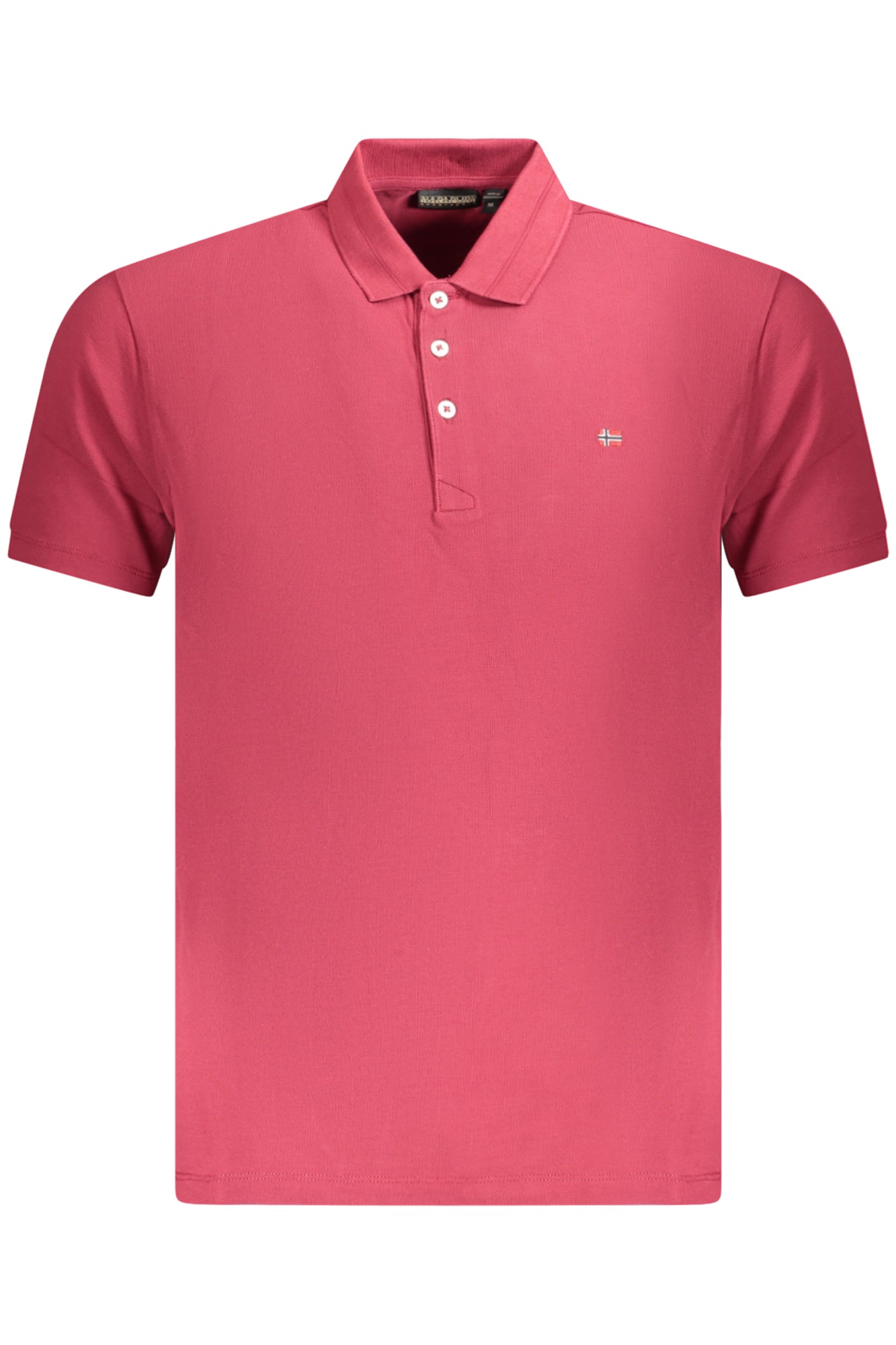 NP0A4H8BEALISSSSUM_ROR1E – Herren Kurzarm Poloshirt Rot - Regular Fit & Stickerei Design – Größe: S, M, L, XL, 2XL, 3XL – Farbe: Rosso