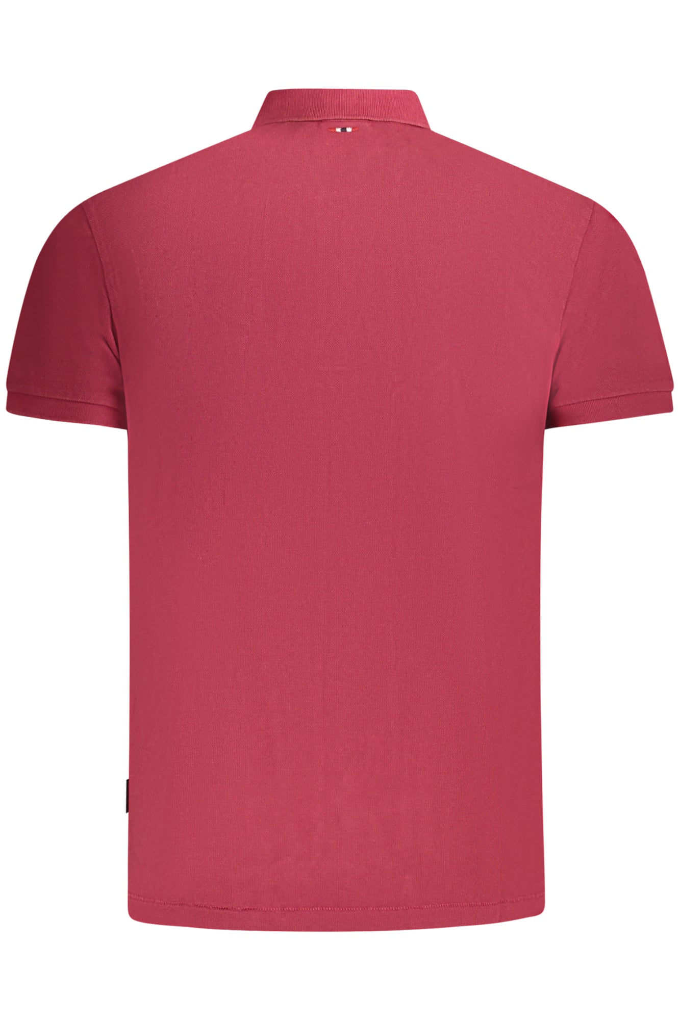 NP0A4GDLELBASSS4_ROR1E – Herren Kurzarm-Polohemd Rot – Stilvolles Design mit Stickerei – Größe: S, M, L, XL, 2XL – Farbe: Rosso