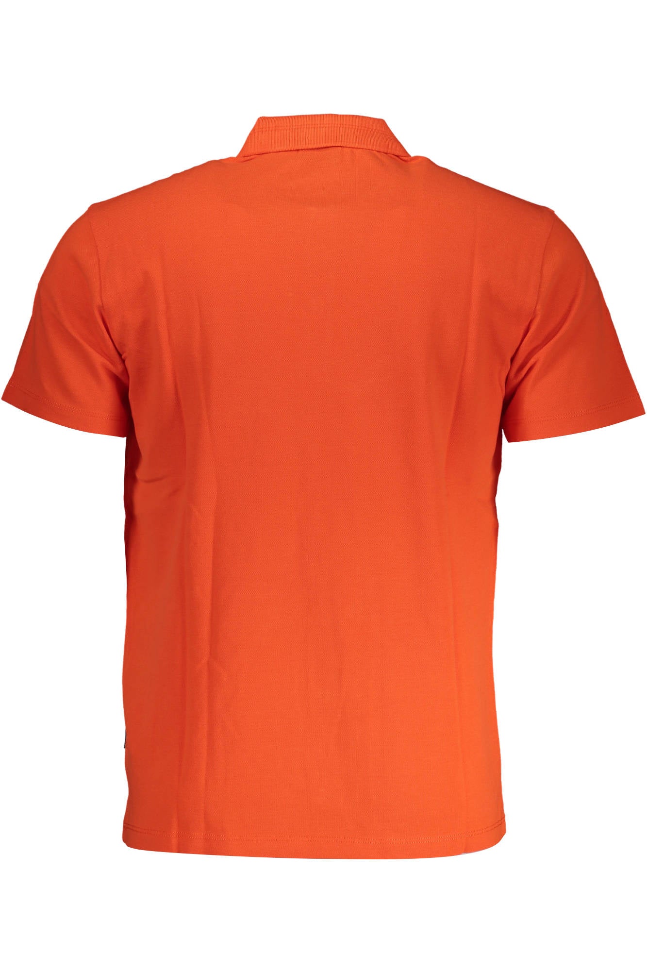 NP0A4H8B-EALIS-SS-SUM_ROSSO_R05 – Herren Kurzarm-Poloshirt Rot mit Logostickerei und 3 Knöpfen – Größe: M, L, XL – Farbe: Rosso