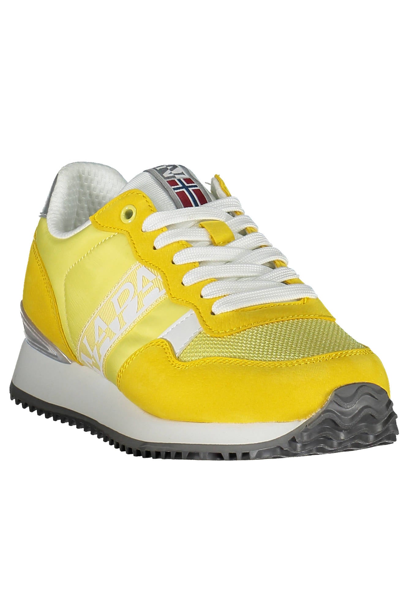 NP0A4HKJ-S3ASTRA01NYPF_GIALLO_YA7 – Stylische gelbe Sportschuhe für Damen mit kontrastierenden Details – Größe: 40, 41, 38 – Farbe: Giallo