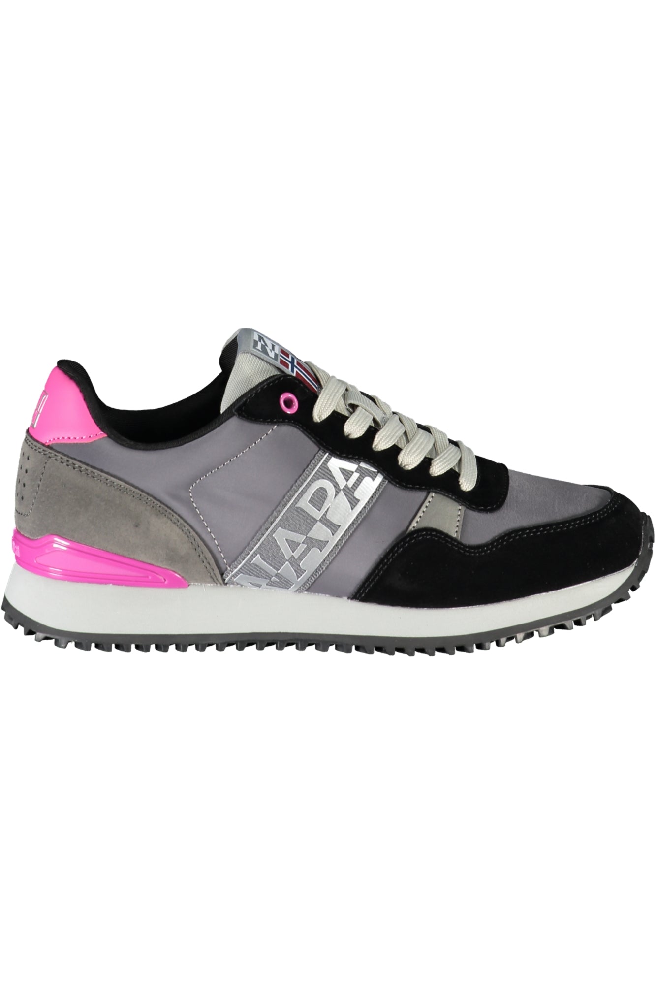 NP0A4HWCF3ASTRA01PUN_GR198 – Damen Graue Sportschuhe mit Kontrastdetails und Ersatzschnürsenkeln – Größe: 36, 39, 38 – Farbe: Grigio