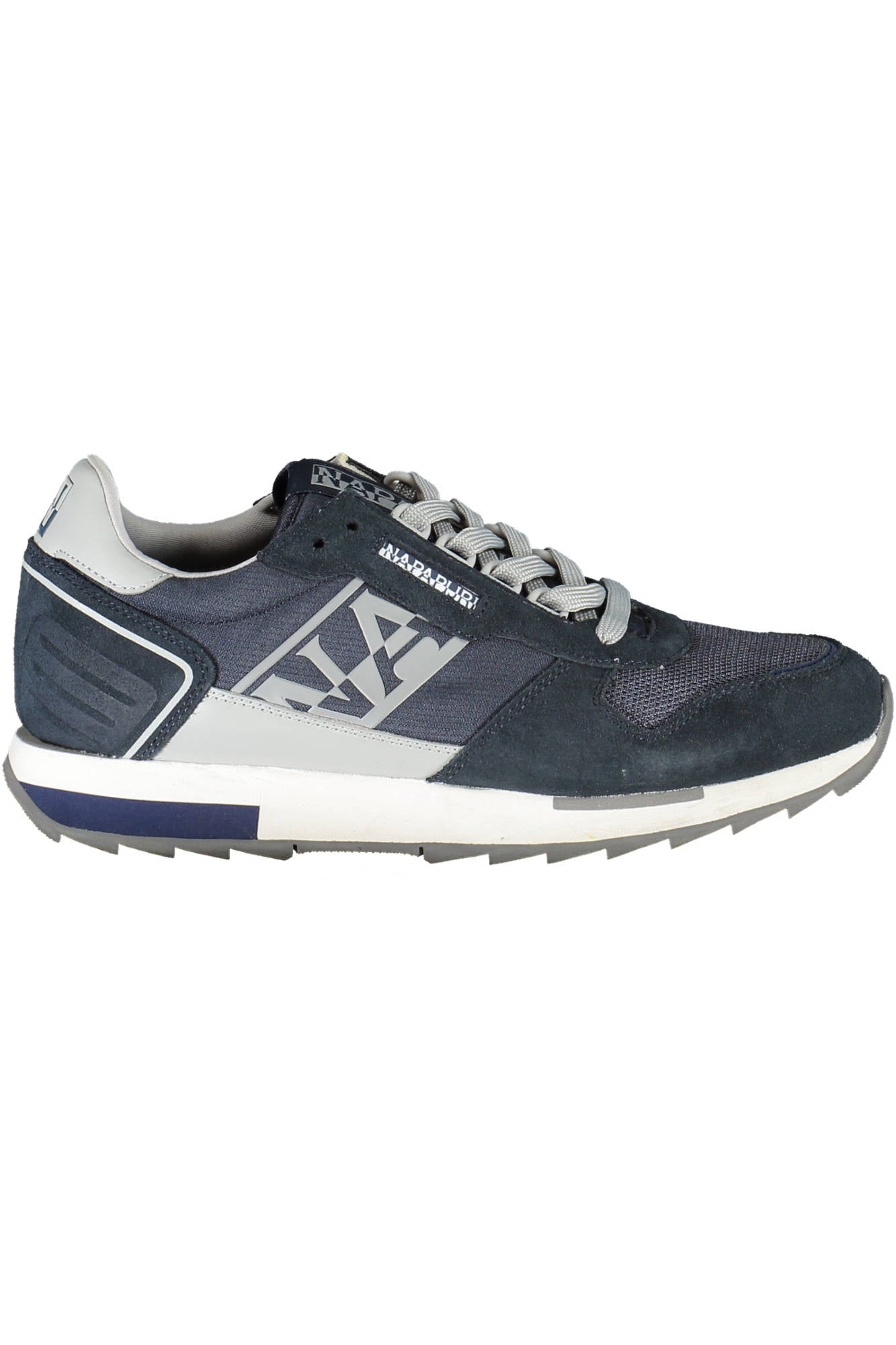 NP0A4HL8-S3VIRTUS02NYM_BLU_176 – Blaue Herren-Sportschuhe mit Schnürsenkeln und kontrastierenden Details – Größe: 40, 41, 42, 43, 44, 45 – Farbe: Blu
