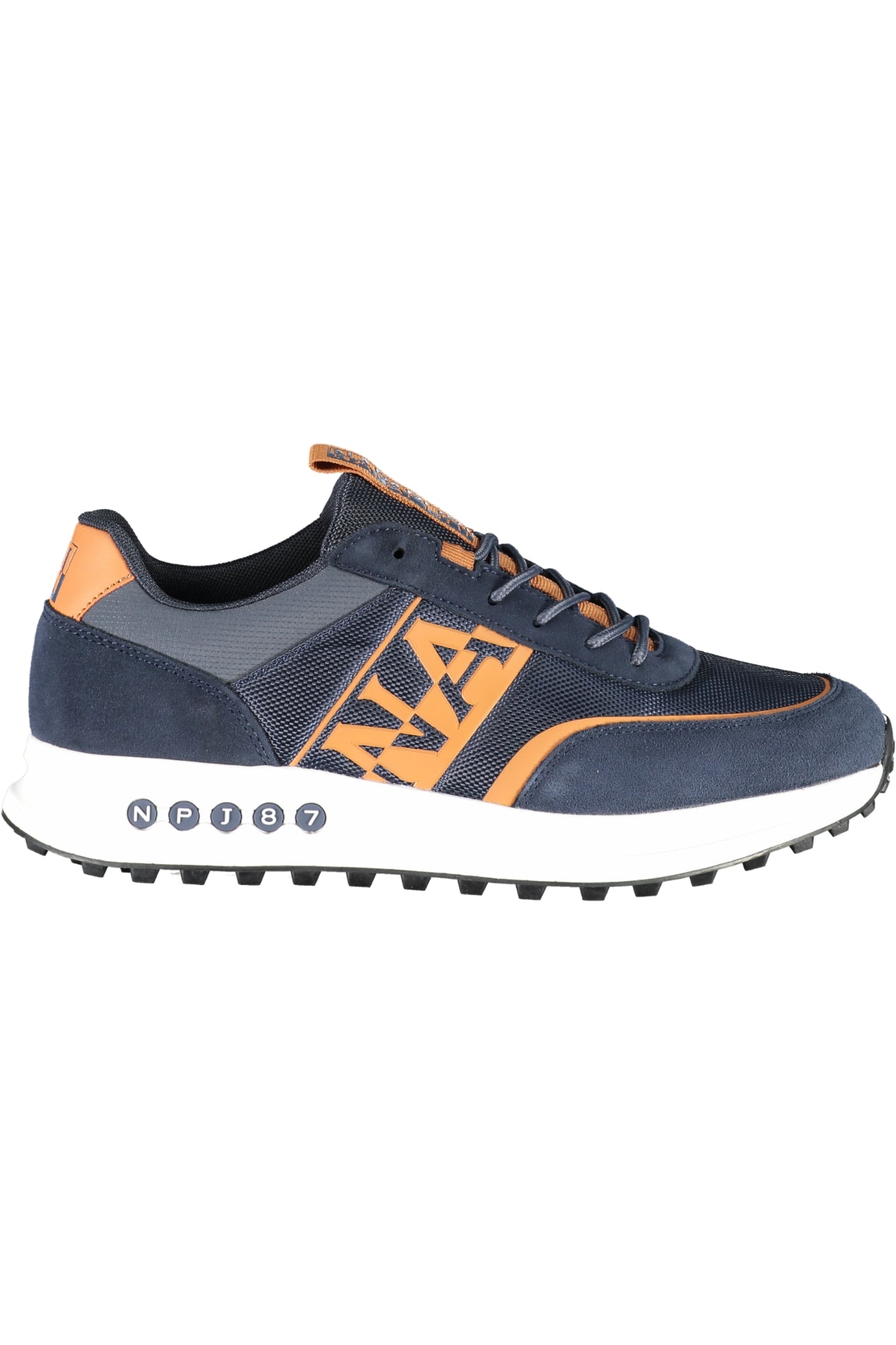 NP0A4HVIF3SLATE02COR_BL176 – Herren Sportschuhe Blau mit Kontrastdetails und Aufdruck – Größe: 40, 42, 44, 41, 43, 45, 46 – Farbe: Blu