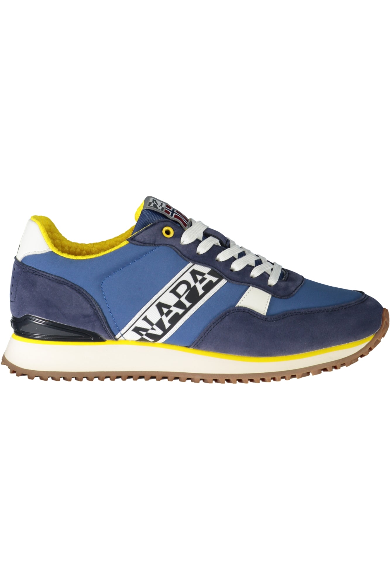 NP0A4I7ES4COSMOS01NYP_BLB3A – Blaue Herrensportschuhe mit Kontrastdetails und zusätzlichem Schnürsenkel – Größe: 40, 42, 44 – Farbe: Blu