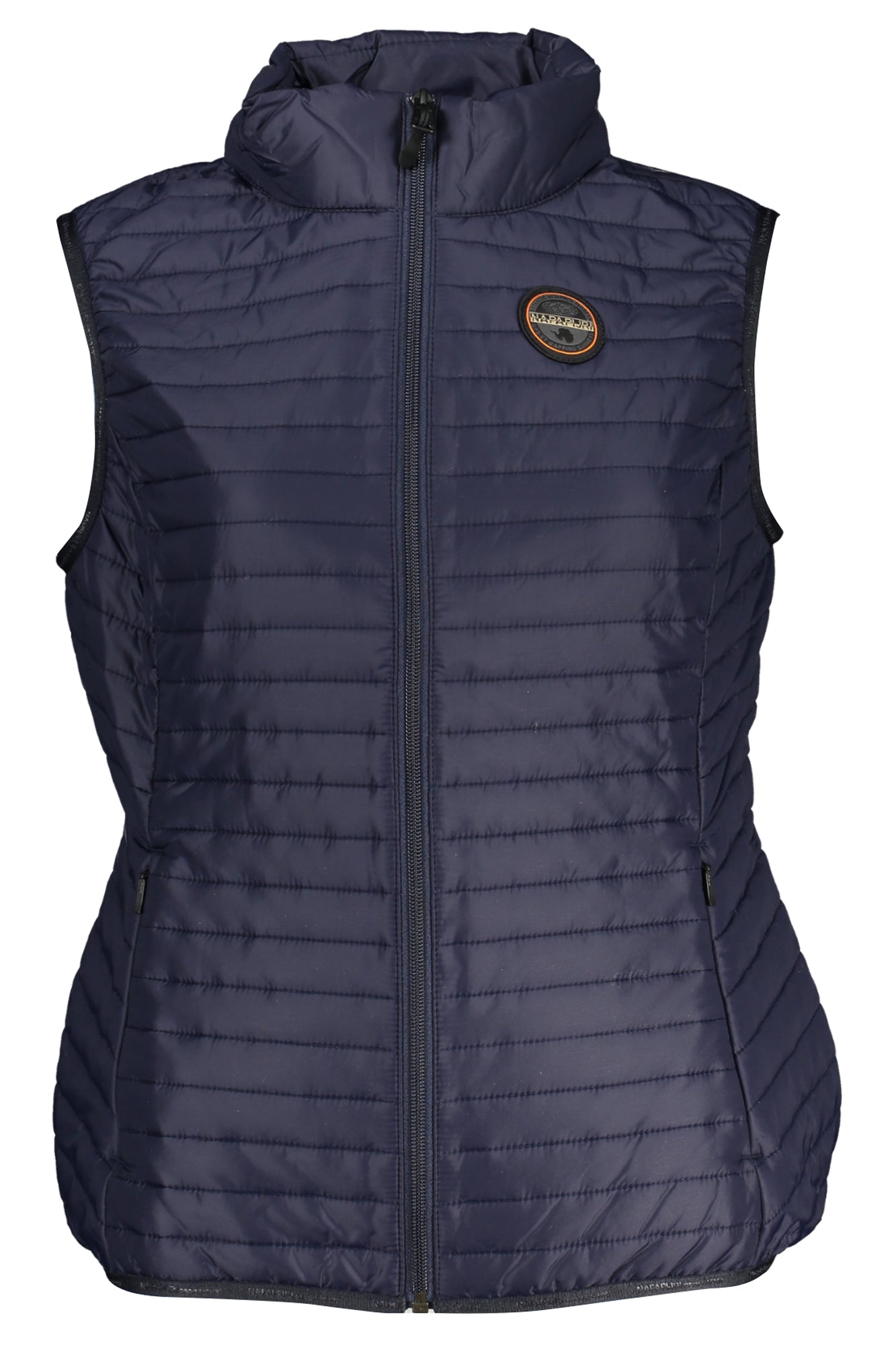 NP0A4GY2ACALMARWVEST5_BL176 – Damenjacke Blau: Ärmellos, Reißverschluss, Modische Details – Größe: XS, S, M, L, XL – Farbe: Blu