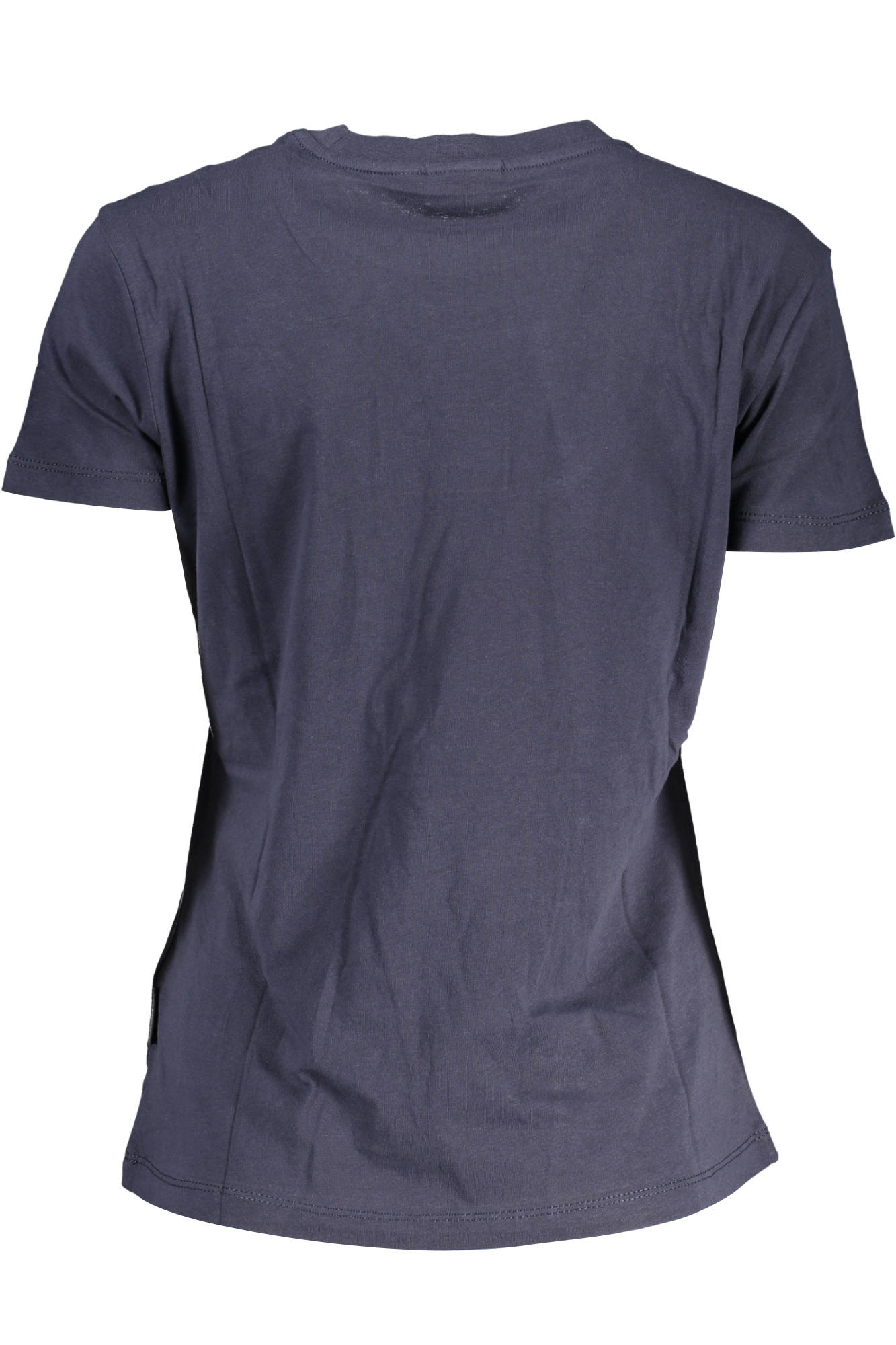 NP0A4GYN-S-IBARRA_BLU_176 – Damen Kurzarm T-Shirt Blau – Stilvoll bedruckt und appliziert – Größe: S, L, M – Farbe: Blu