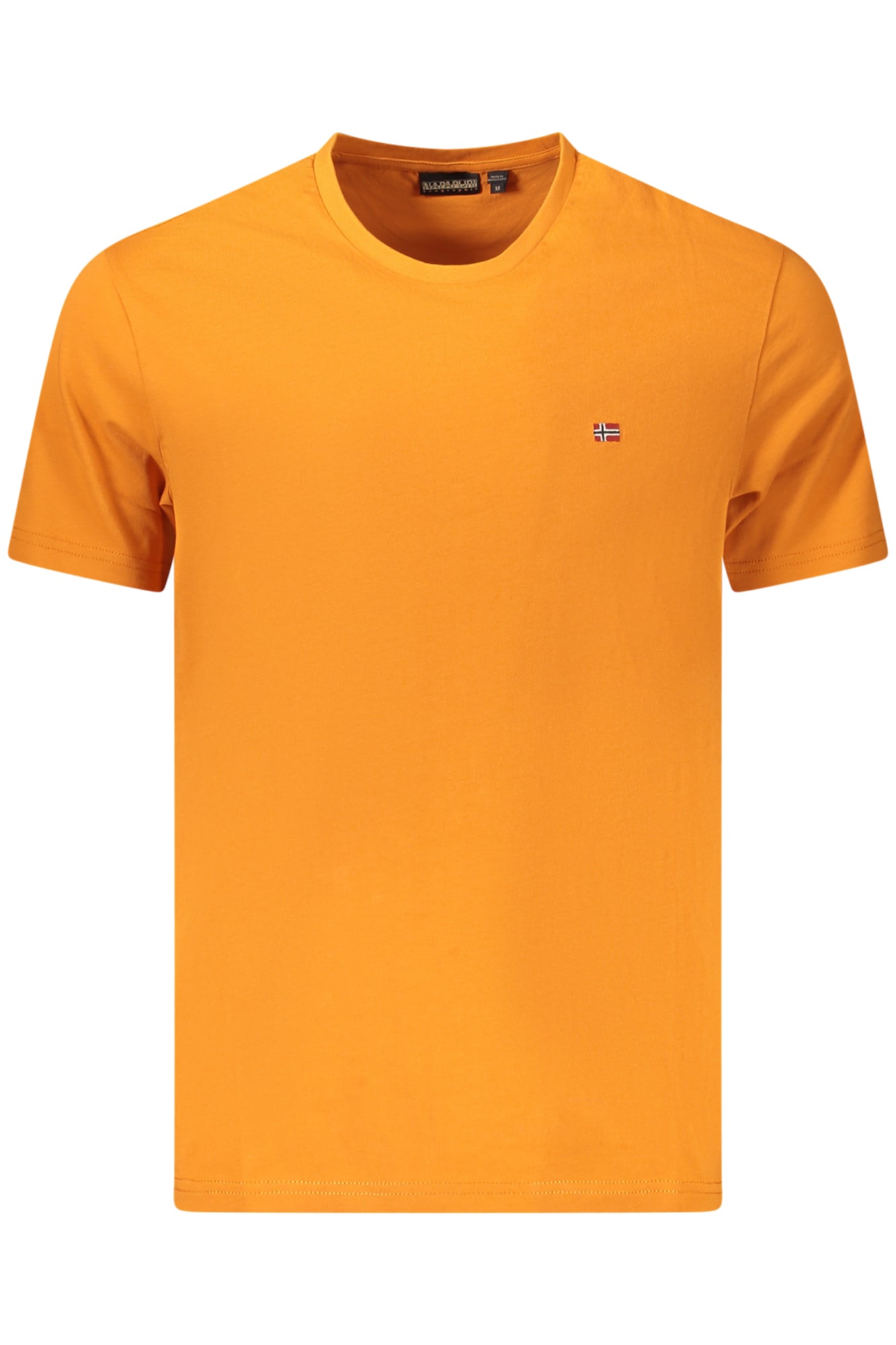 NP0A4H8DSALISSSSUM_ARA68 – Herren Kurzarm-T-Shirt Orange - Nachhaltige Baumwolle & Stilvoll – Größe: S, M, L, XL, 2XL, 3XL – Farbe: Arancione
