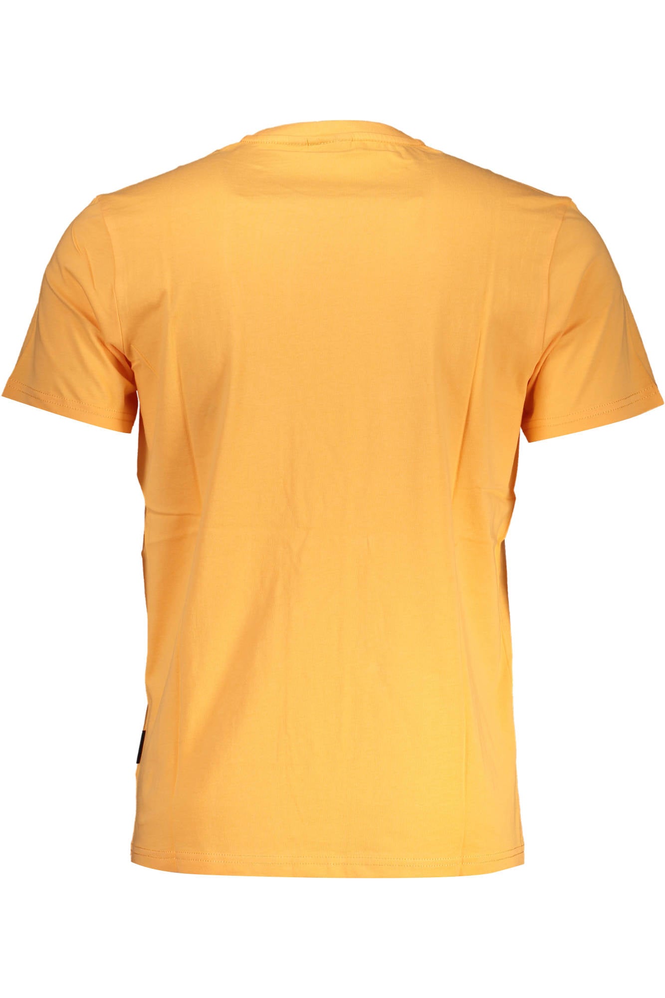 NP0A4H8D-SALIS-SS-SUM_ARANCIO_A57 – Herren T-Shirt Orange: Kurzarm, Rundhals & Logo-Stickerei – Größe: XL – Farbe: Arancione