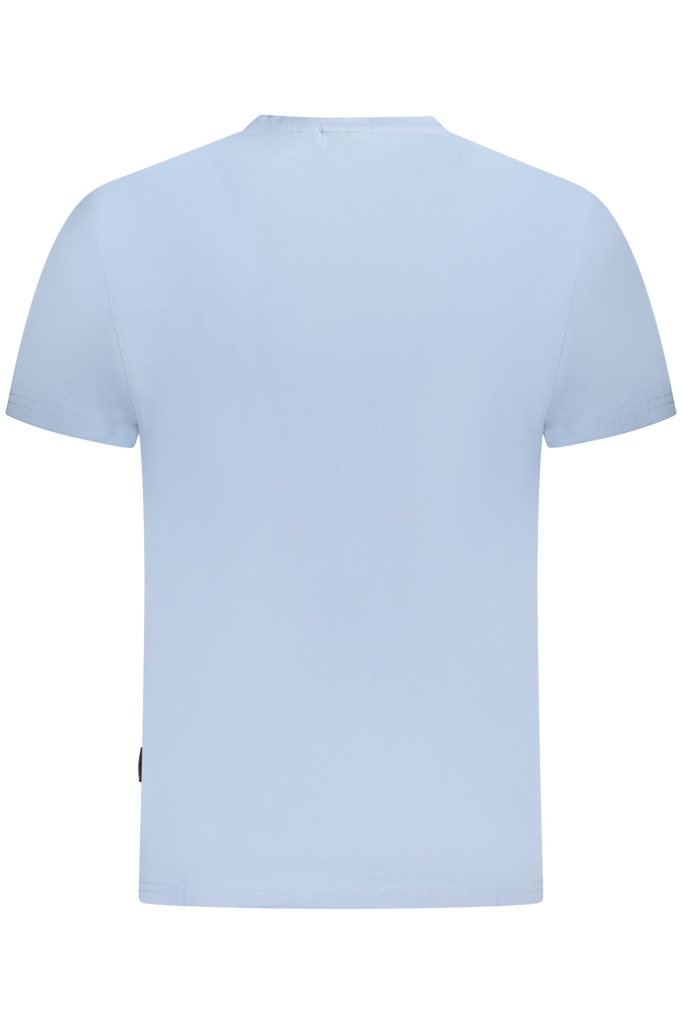 NP0A4H8DSALISSSSUM_AZI83 – Kurzarm Herren T-Shirt Blau – Regular Fit mit Stickerei und Logo. – Größe: S, M, L, XL, 2XL – Farbe: Azzurro