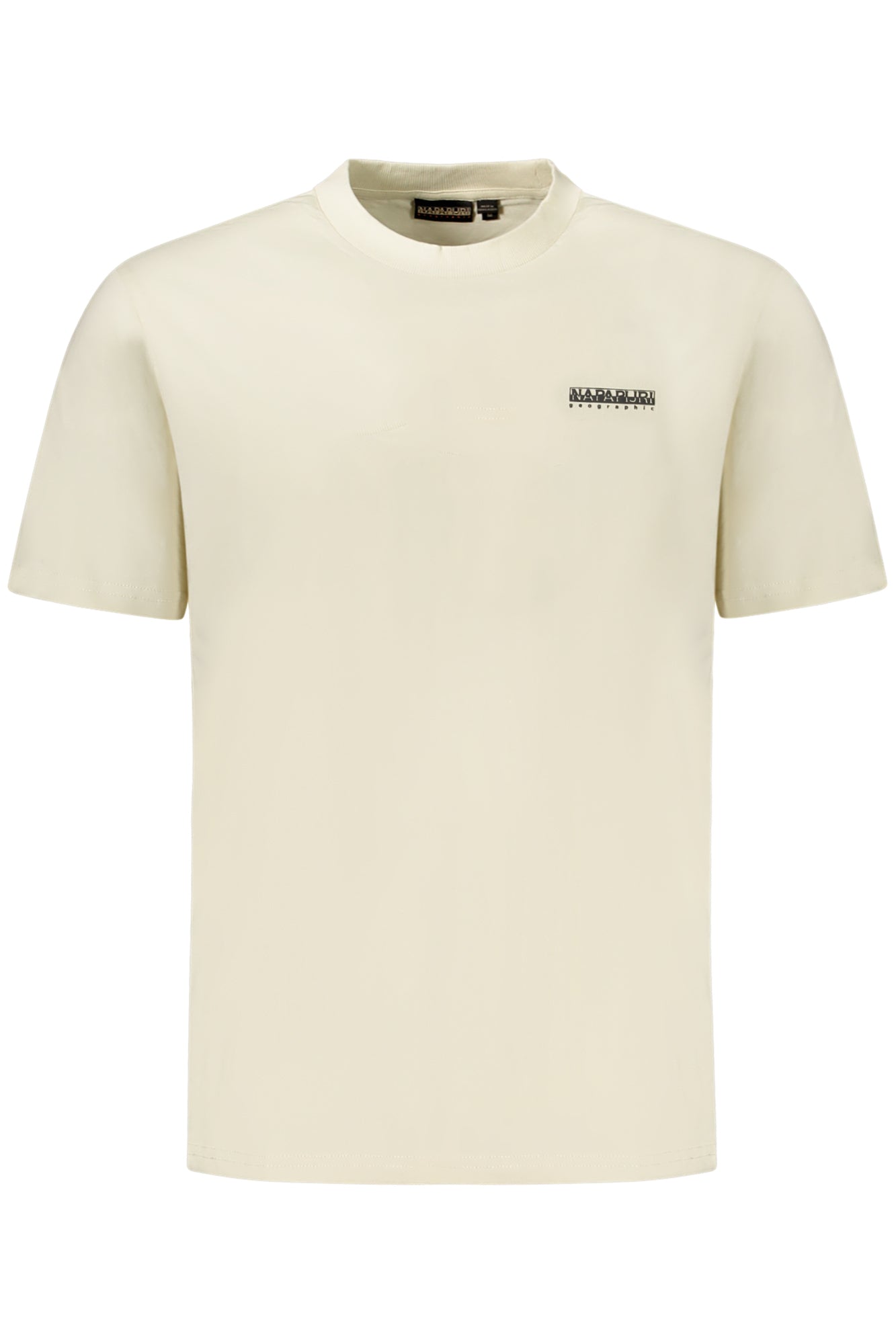 NP0A88TRSSMALLBOXSS_BEN1J – Herren Kurzarm T-Shirt Beige - Nachhaltige Baumwolle, Lässiger Stil – Größe: S, M, L, XL, 2XL, 3XL – Farbe: Beige